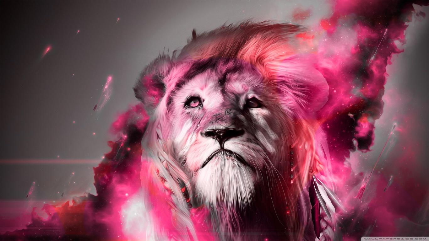 1366x768 Lion Ultra HD Desktop Background Wallpaper for 4K UHD TV : Widescreen & UltraWide Desktop & Laptop : Tablet