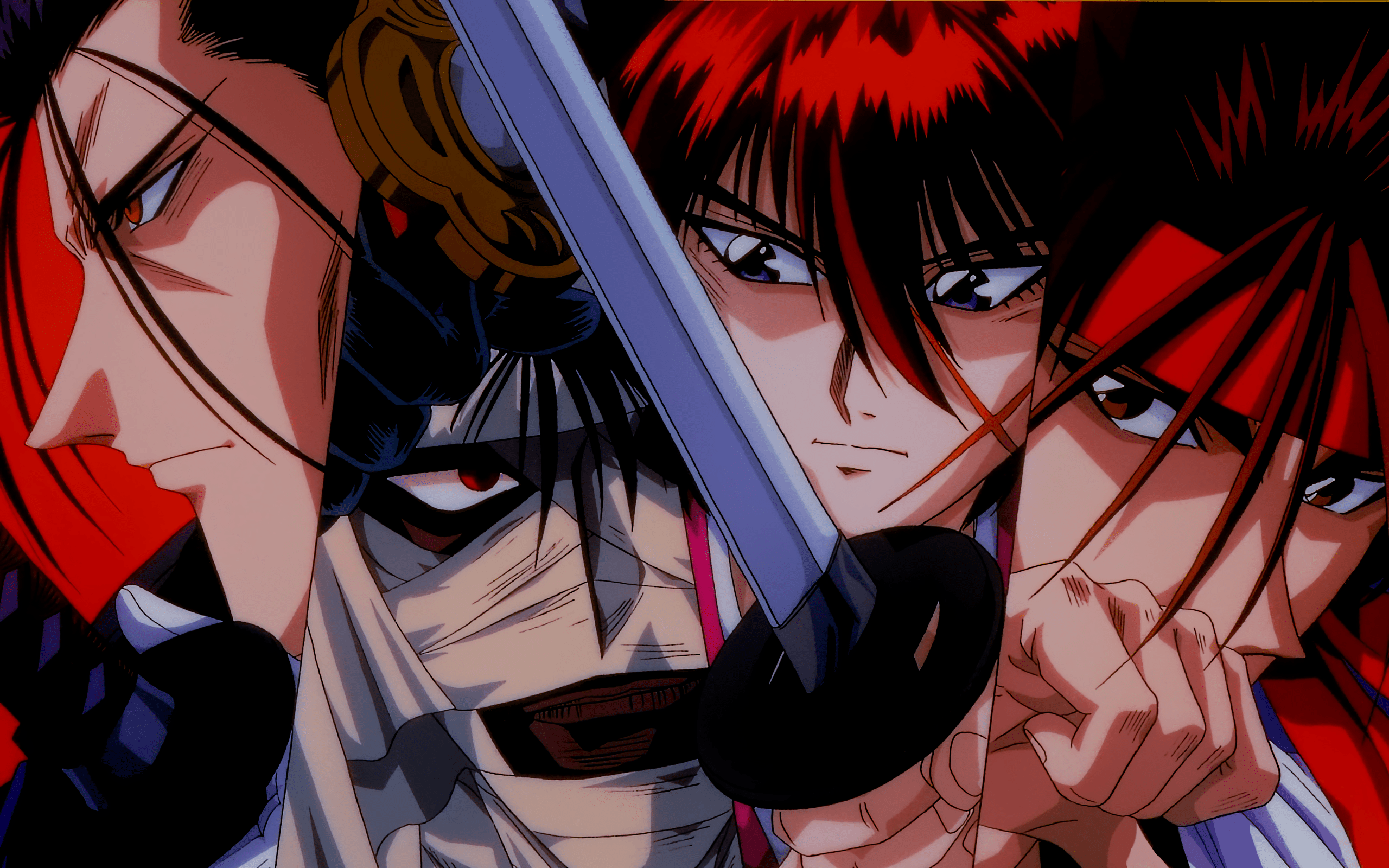 2560x1600 my old rurouni kenshin edits (some are bad upscales): rurounikenshin