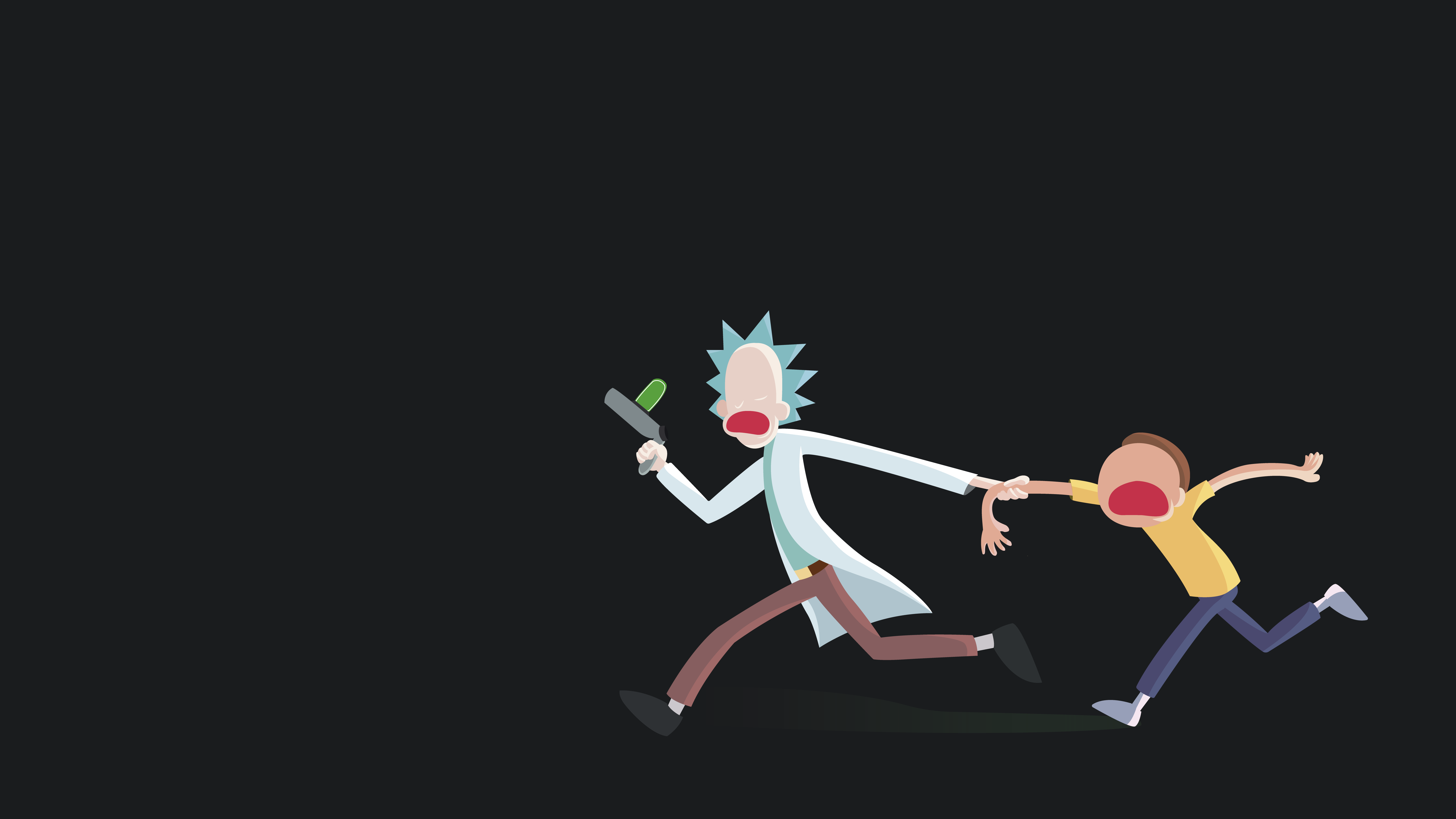 8000x4500 Rick and Morty Desktop Wallpaper