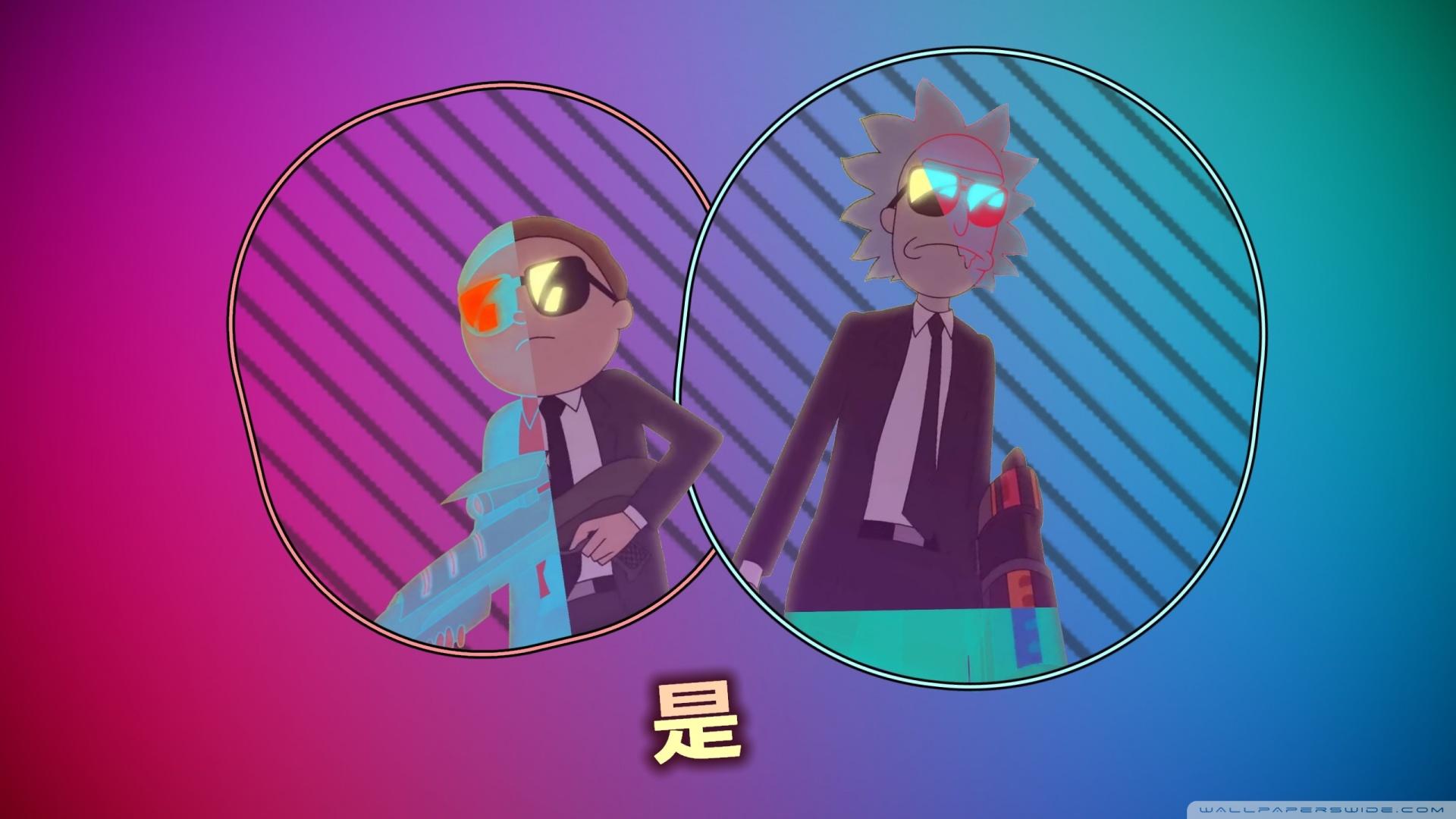 1920x1080 Rick Morty retrowave Ultra HD Desktop Background Wallpaper for 4K UHD TV : Tablet