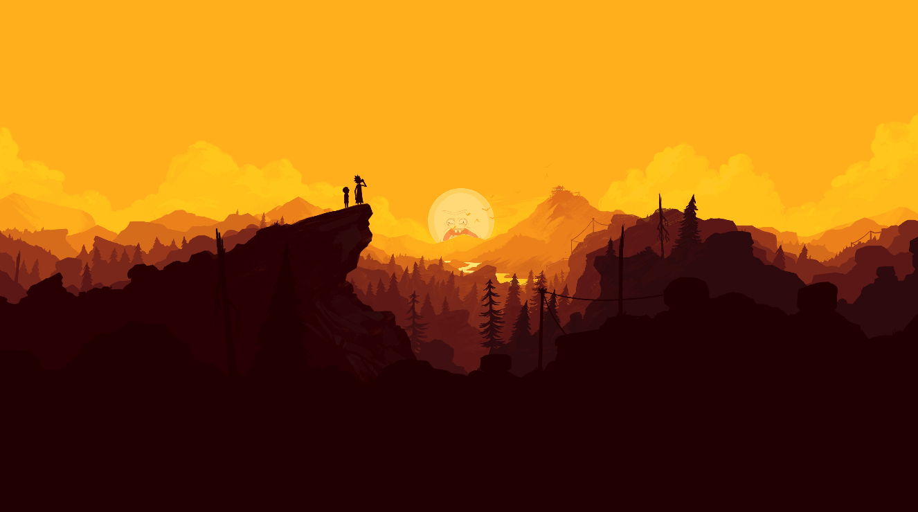 1326x740 Rick and morty Desktop wallpaper 4k