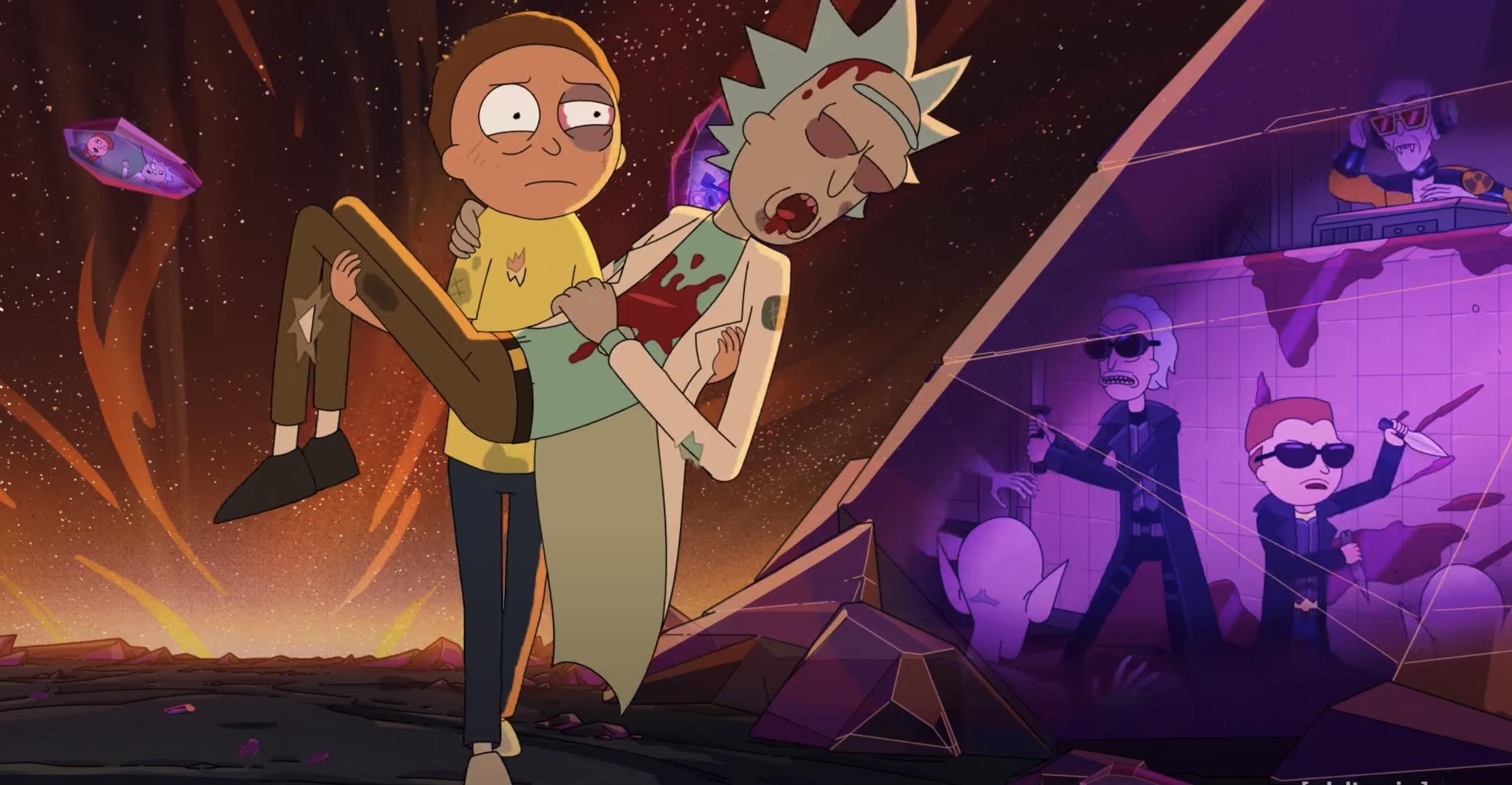 2324x1208 WATCH: Rick and Morty Season 5 Gives June 20 Return