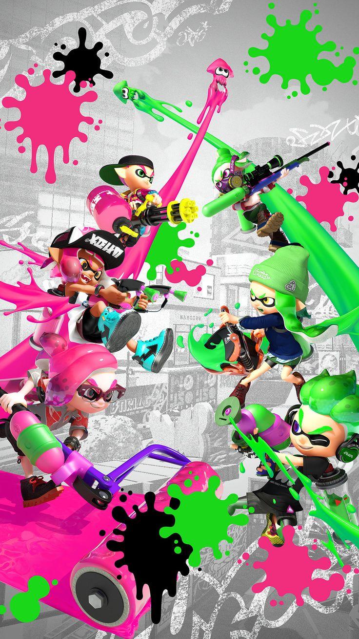 736x1308 Splatoon 2. Splatoon, Nintendo splatoon, iPhone wallpaper