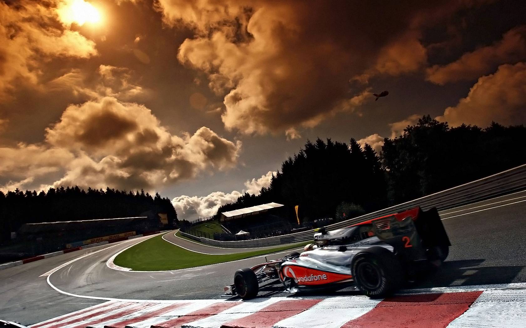 1680x1050 Eau Rouge Wallpaper