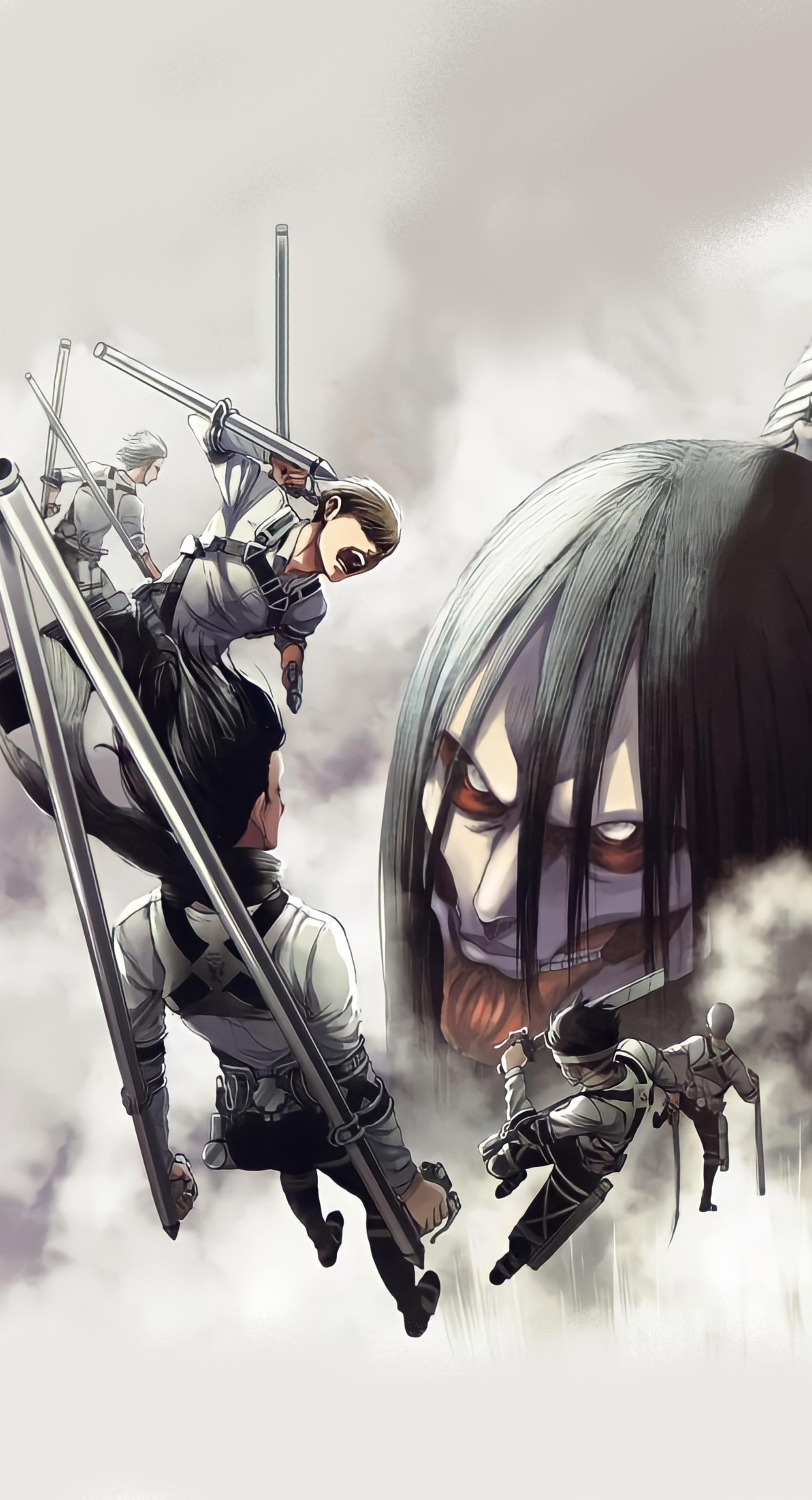 2004x3700 Attack on Titan volume 33 wallpaper