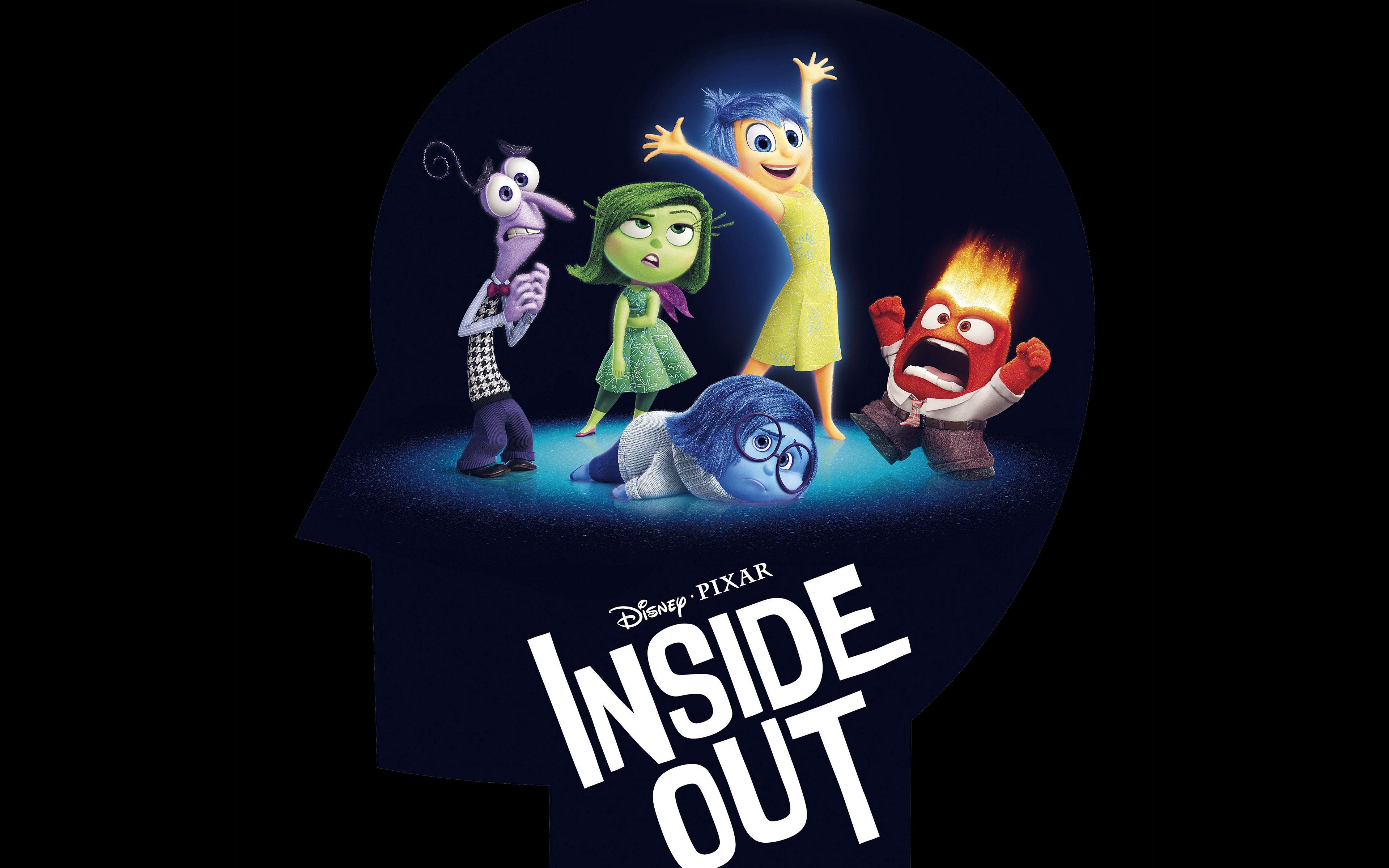 3840x2400 wallpaper for desktop, laptop. inside out disney pixar
