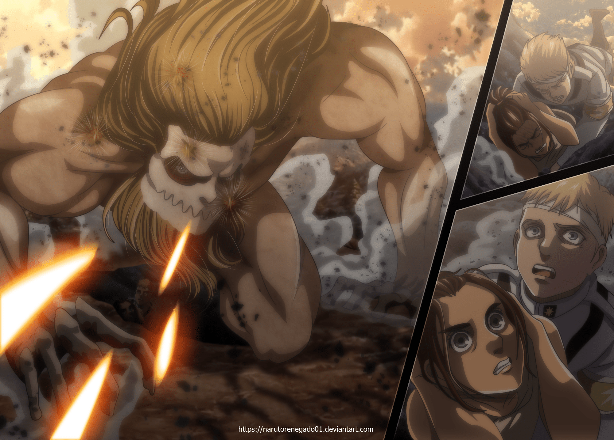 2000x1436 Attack on Titan wallpaper. Mocah HD Wallpaper