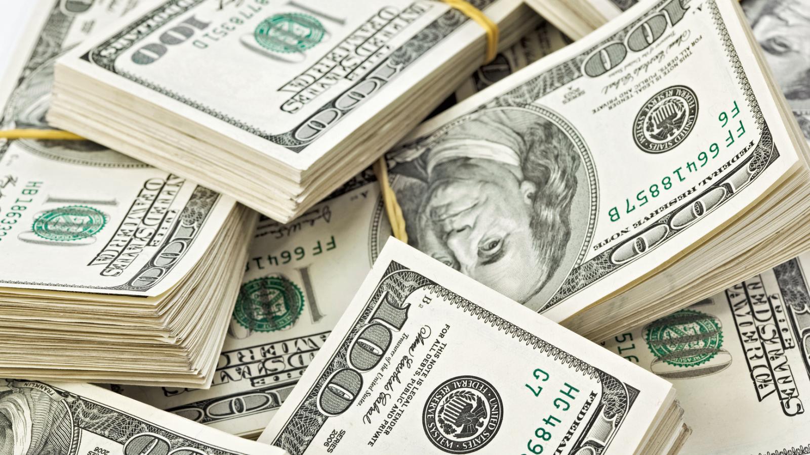 1600x900 Free download Many bundle of US 100 dollars bank notes REACHING UTOPIA [1732x1155] for your Desktop, Mobile & Tablet. Explore Money 100 Dollar Wallpaper. Dollar Sign Wallpaper, Million Dollar Wallpaper, HD Money Wallpaper