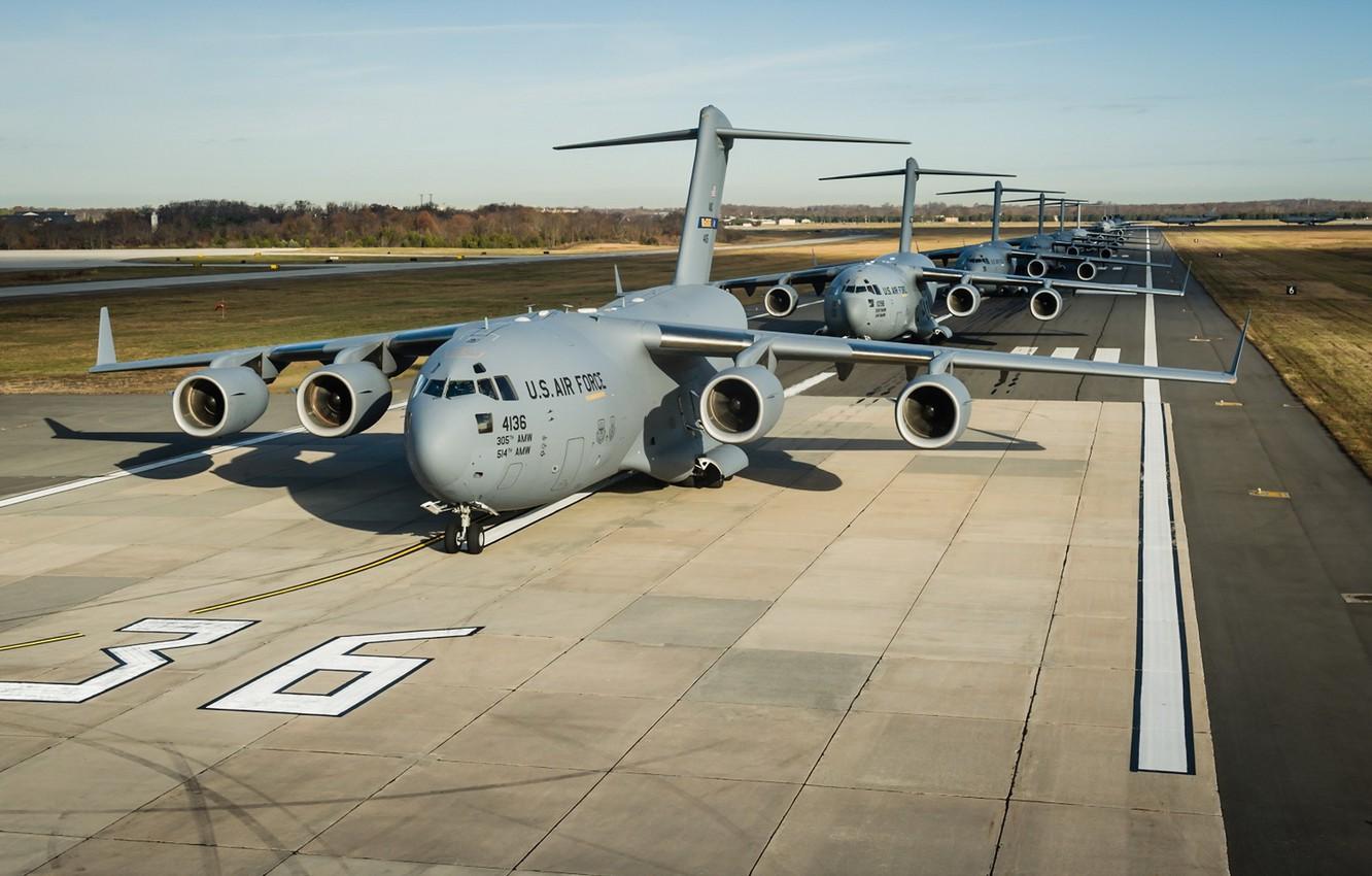 1332x850 Wallpaper The Airfield, Aircraft, C 17 Globemaster III Image For Desktop, Section авиация
