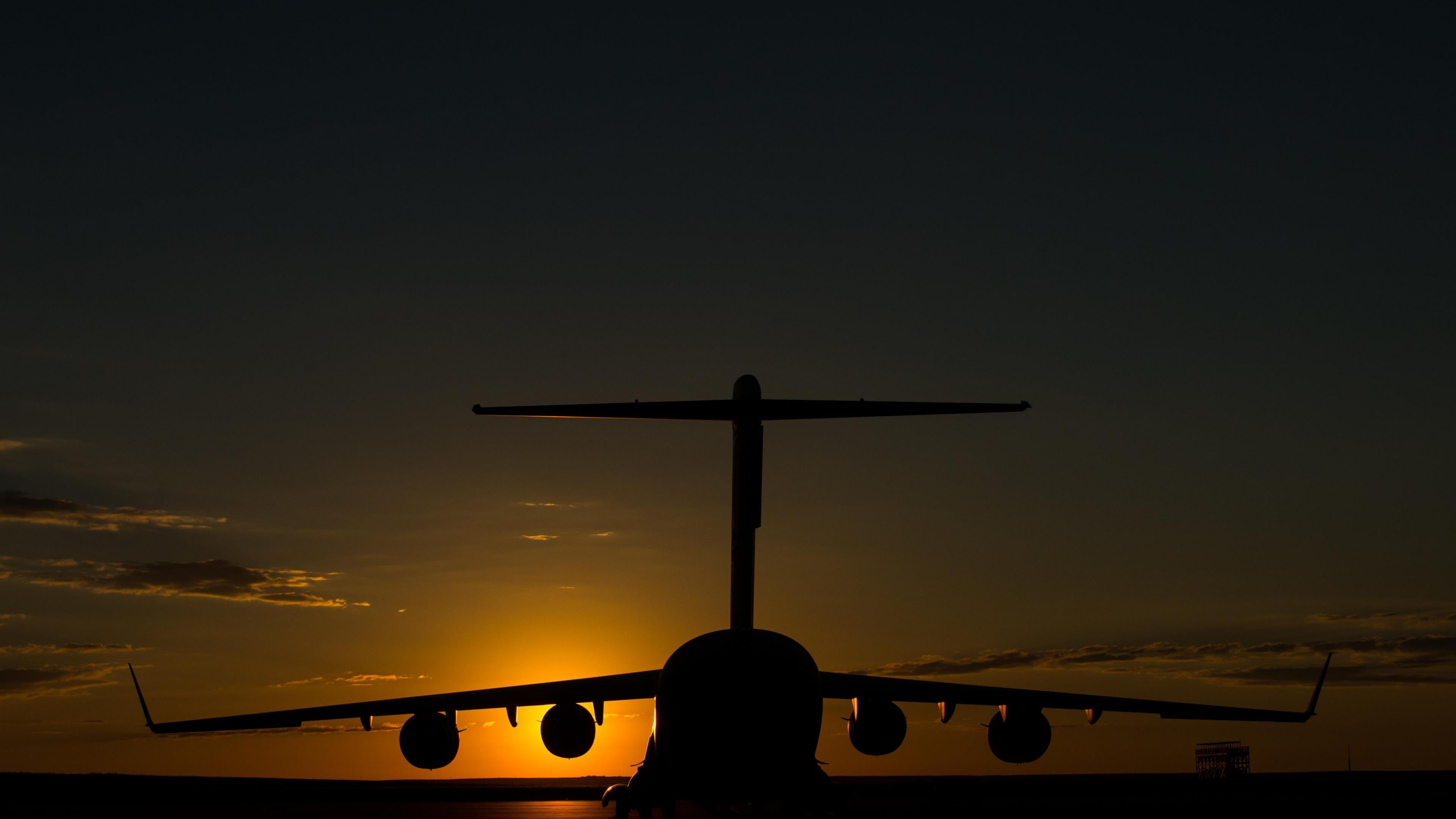 3840x2160 Desktop Wallpaper Boeing C 17 Globemaster Iii Military Transport Aircraft, Airplane, HD Image, Picture, Background, P8xhf