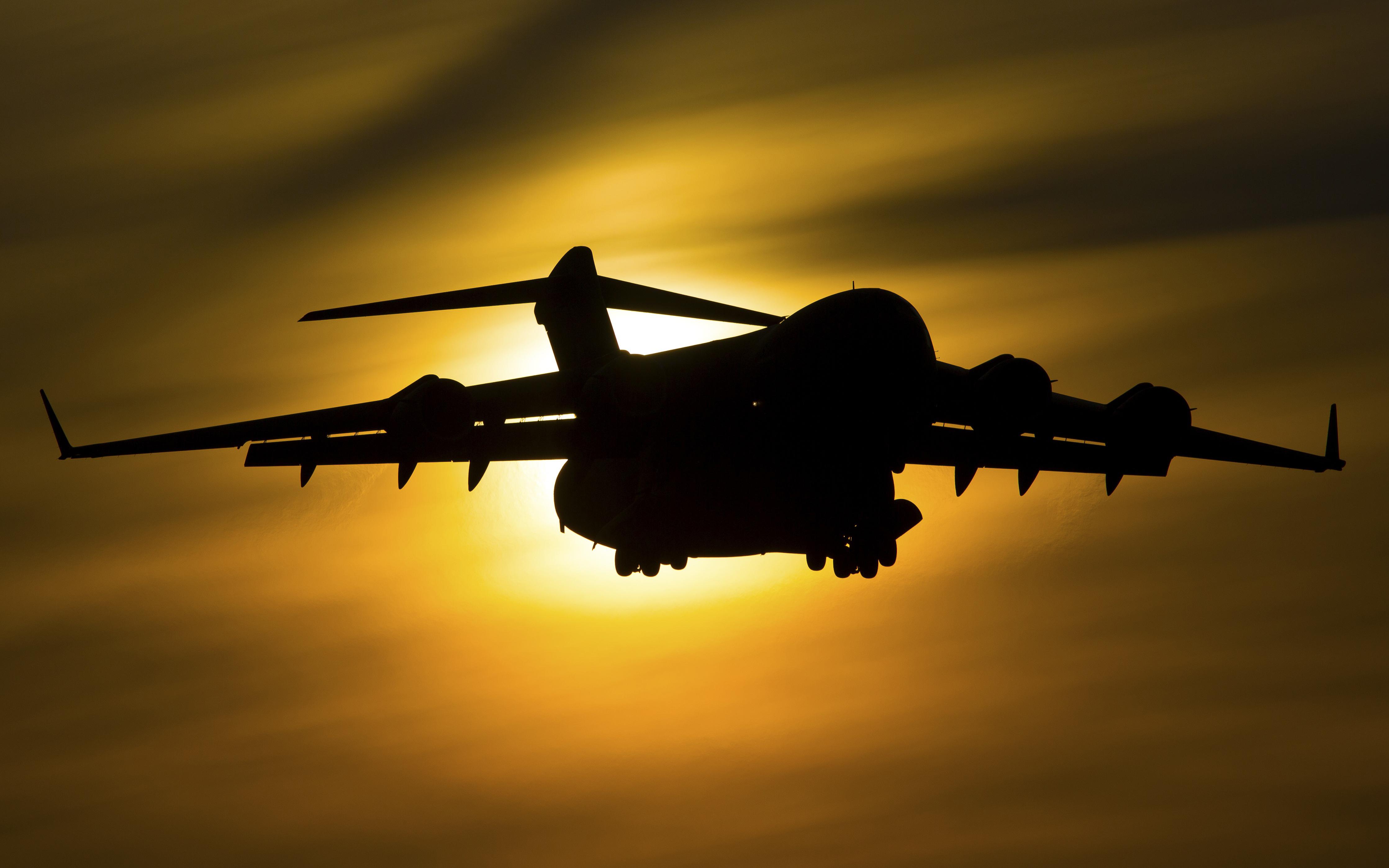 4474x2796 Wallpaper 4k Boeing C 17 Globemaster III Military transport aircraft 4K Wallpaper
