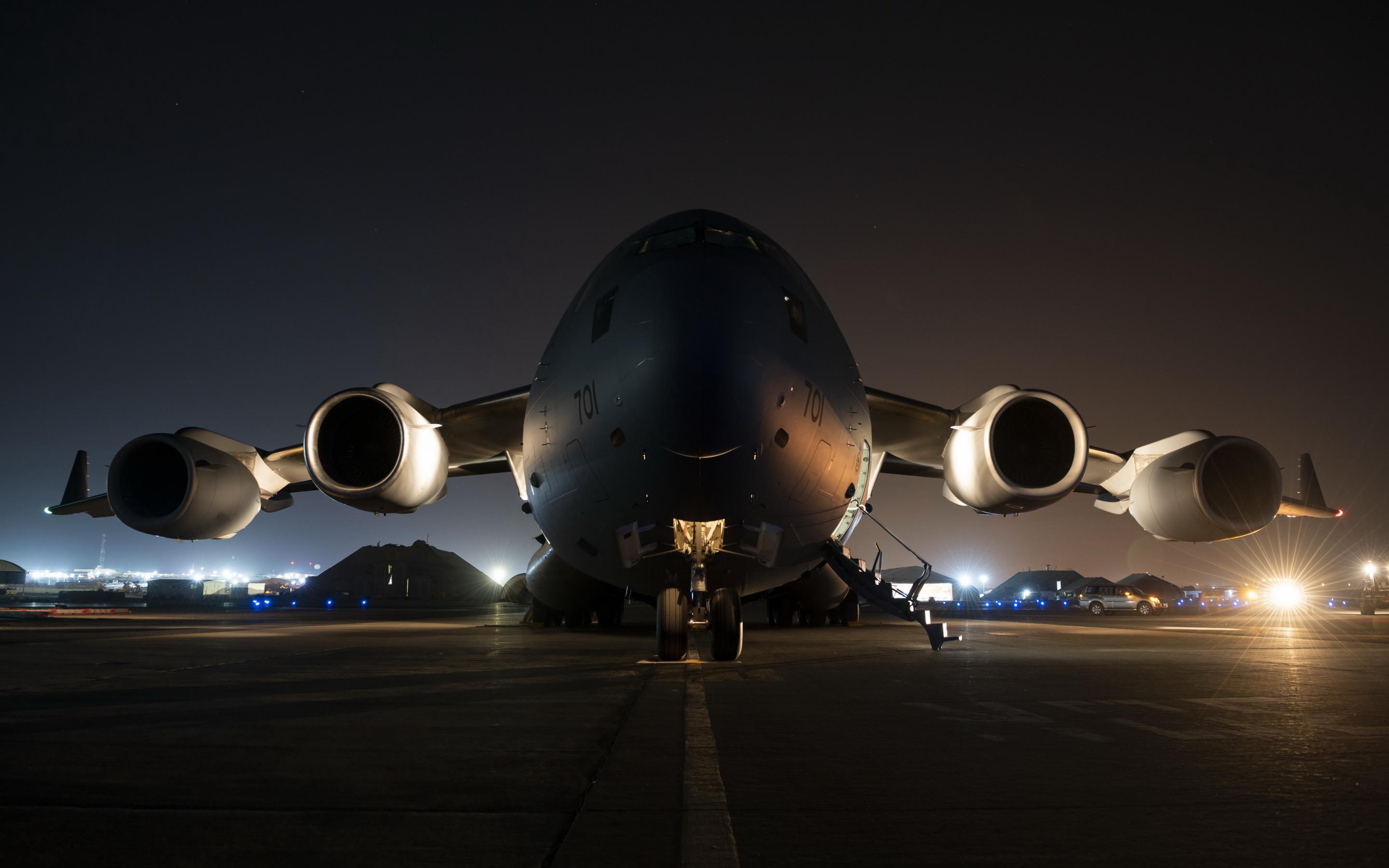 2880x1800 Download Wallpaper Boeing C 17 Globemaster III, United States Air Force, CC 177 Globemaster, Military Transport Aircraft, USAF, Military Aircraft For Desktop With Resolution 2880x1800. High Quality HD Picture Wallpaper