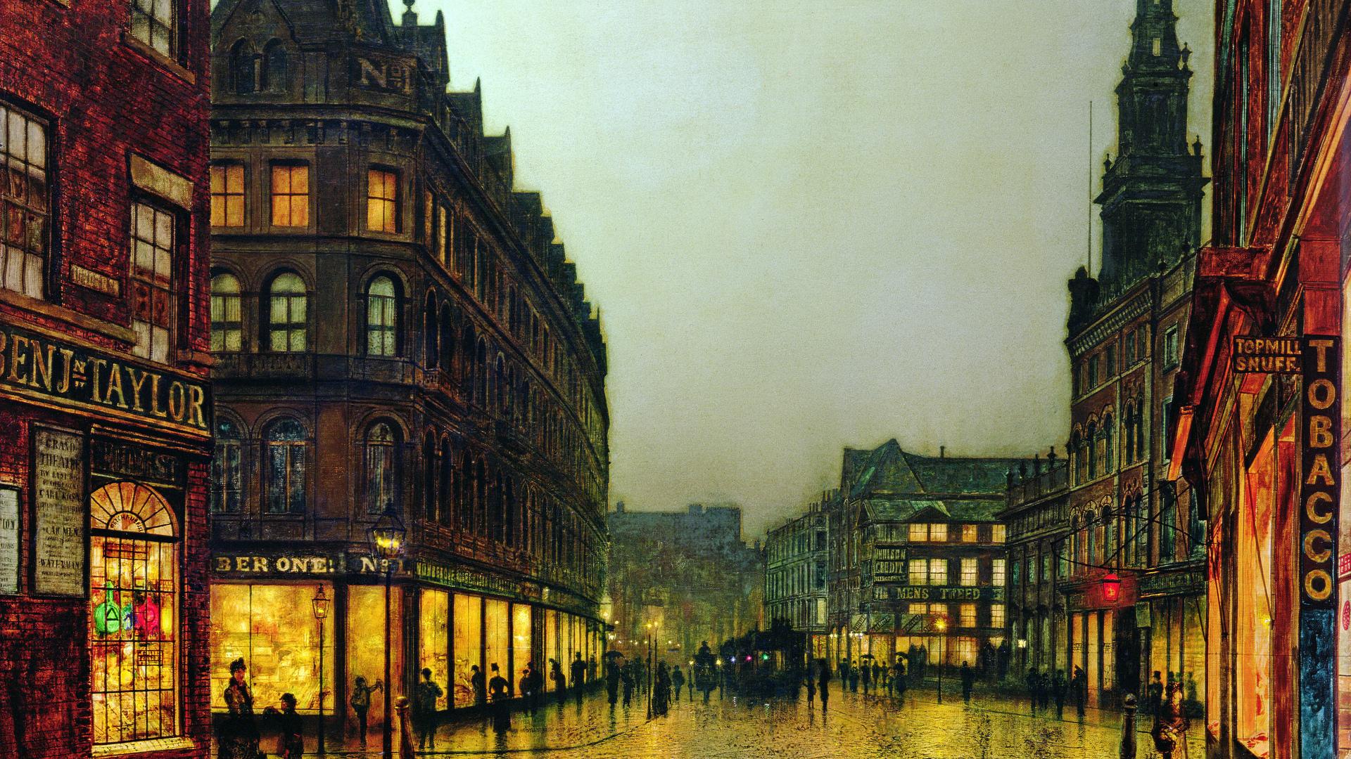 1920x1080 john atkinson grimshaw HD wallpaper, background
