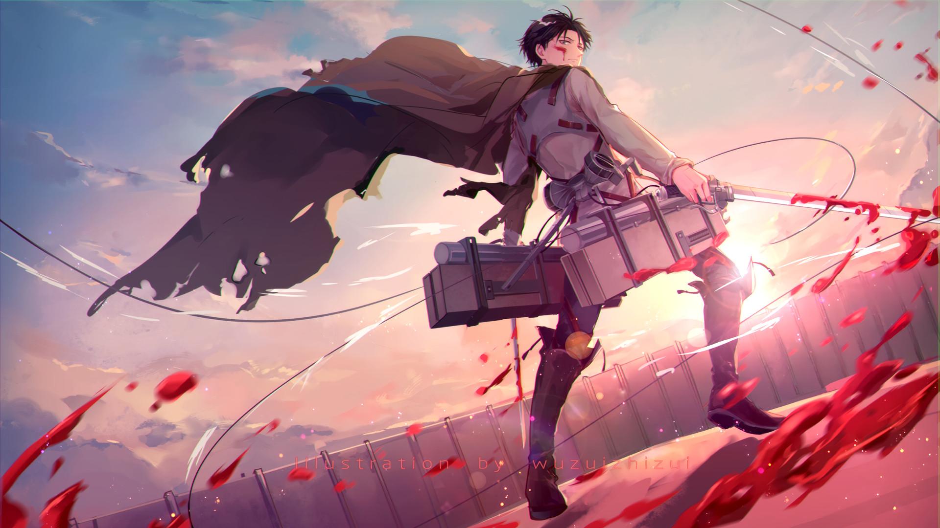 1920x1080 Levi Ackerman 1080P Laptop Full HD Wallpaper, HD Anime 4K Wallpaper, Image, Photo and Background