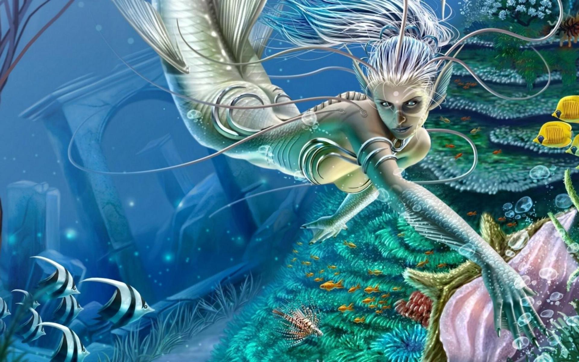 1920x1200 Mermaid Desktop Background - Hình nền, Độ nét cao
