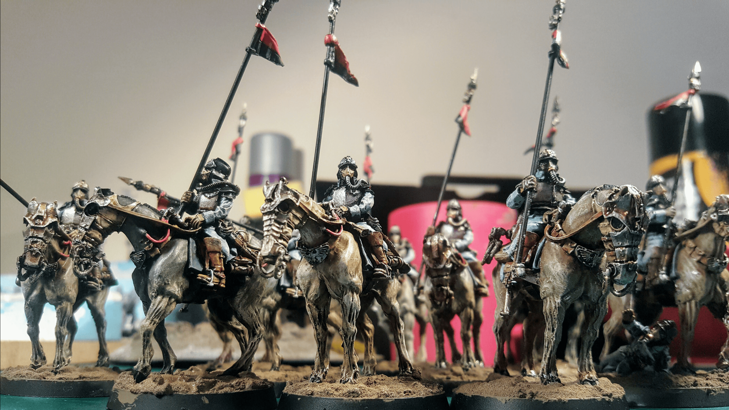 2560x1440 Death Korps Of Krieg Death Riders Lances