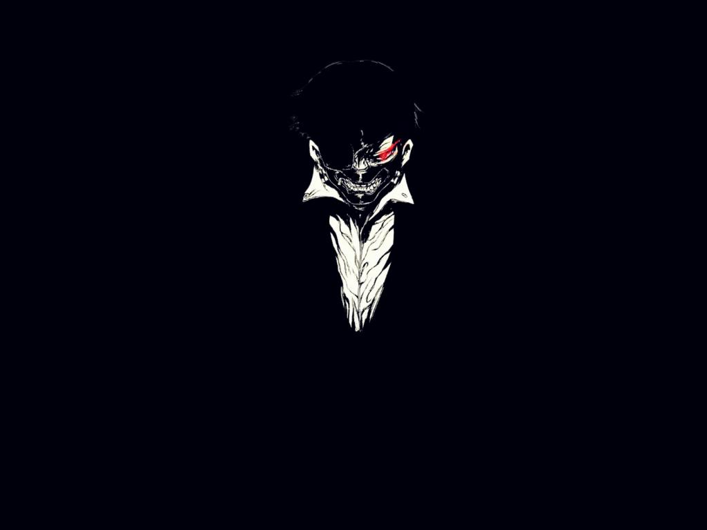 1024x768 Desktop Wallpaper Dark, Angry Anime Boy, Minimal, Ken Kaneki, Tokyo Ghoul, HD Image, Picture, Background, C1d91f