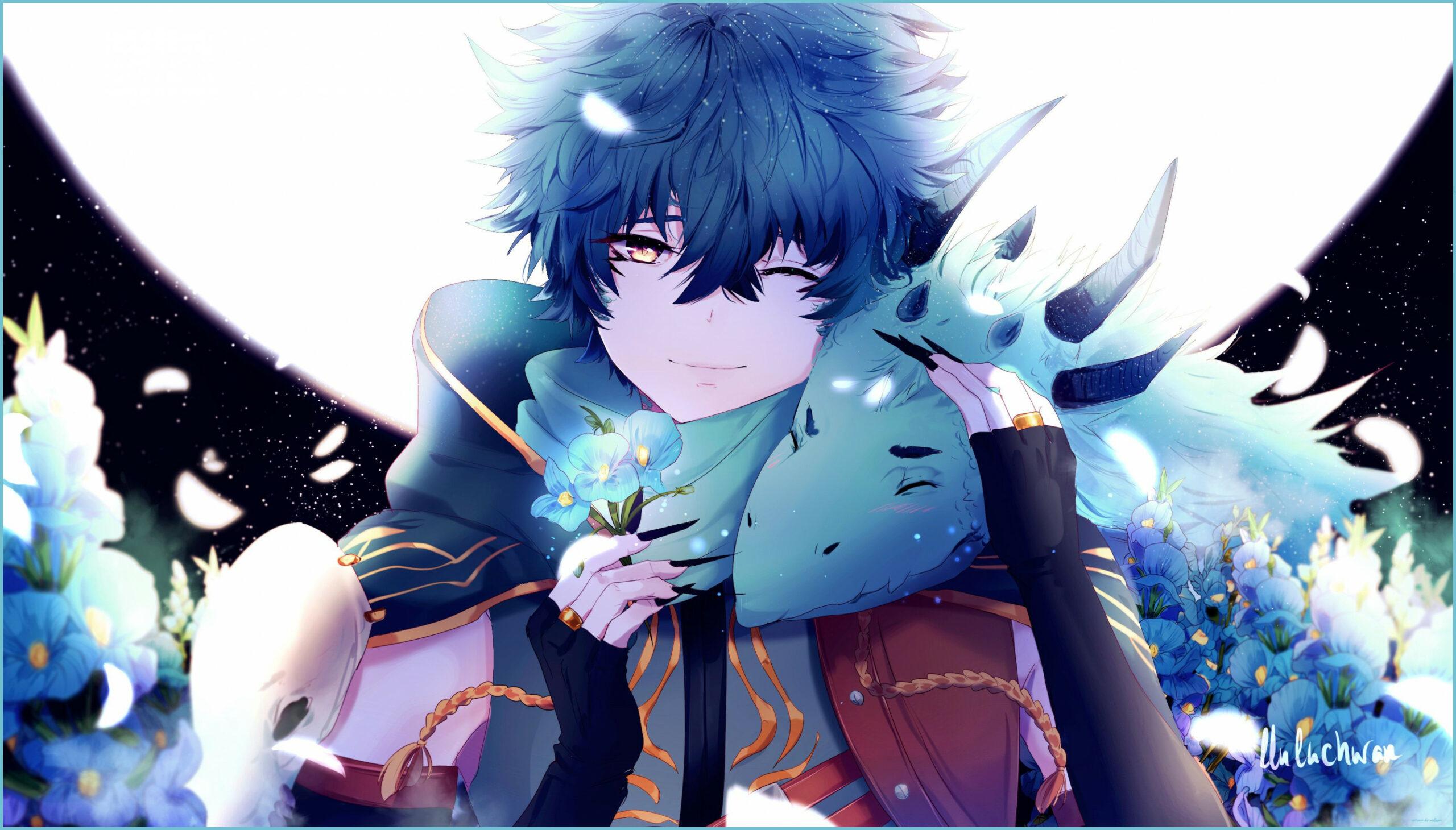 2560x1460 Cute Anime Boy Wallpaper Free Cute Anime Boy Background Anime Boy Wallpaper