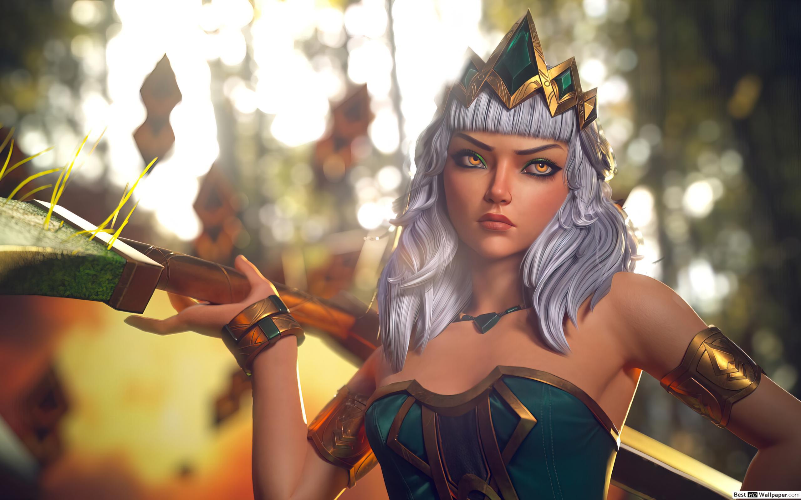 2560x1600 Empress of the Elements 'Qiyana' of Legends [LOL] HD wallpaper download