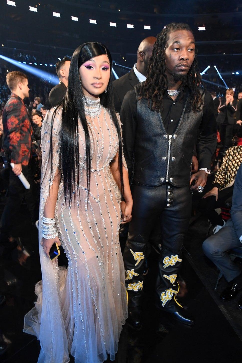 970x1455 Cardi B Offset 2020 Grammys HD Wallpaper