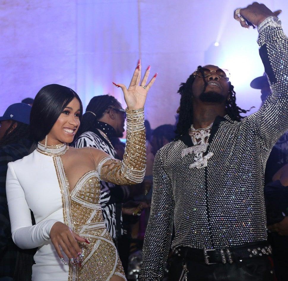 970x947 Cardi B Stuns at Offset's Birthday Party, Gifts Fiance With a Rolls Royce