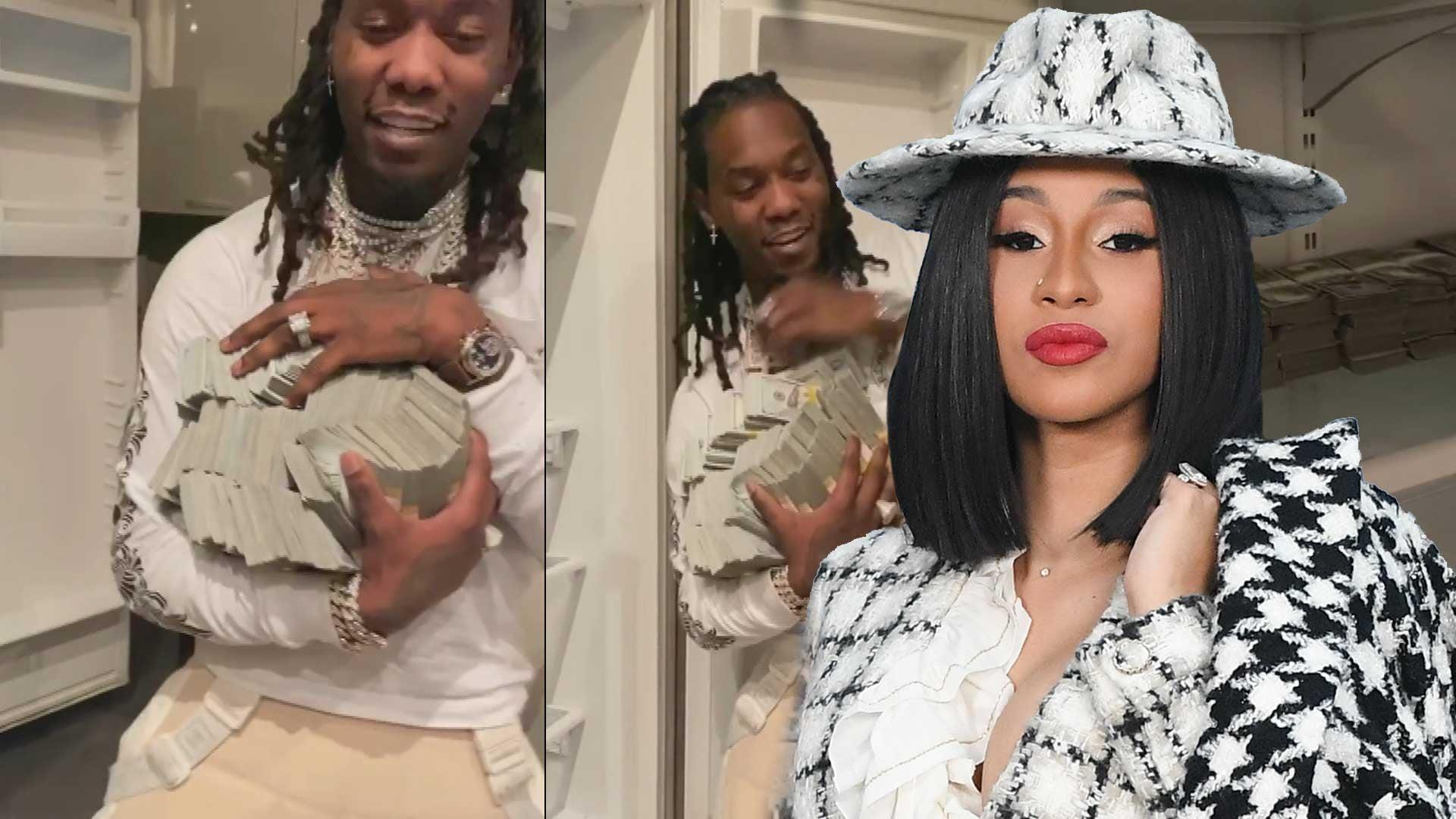 1920x1080 Cardi B Surprises Offset With $000 Cash for His 28th Birthday