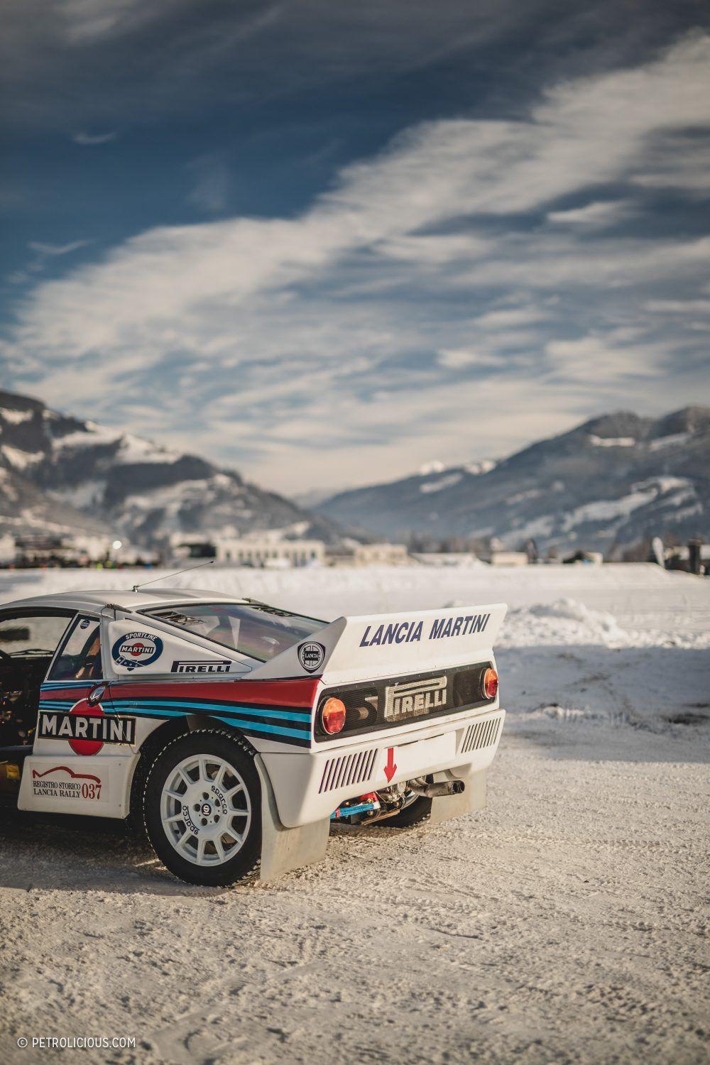 1000x1500 Martini On The Rocks: Coaxing A Historic Lancia 037 Rally Car Onto The Ice In Austria. Rally car, Rally car racing, Martini on the rocks