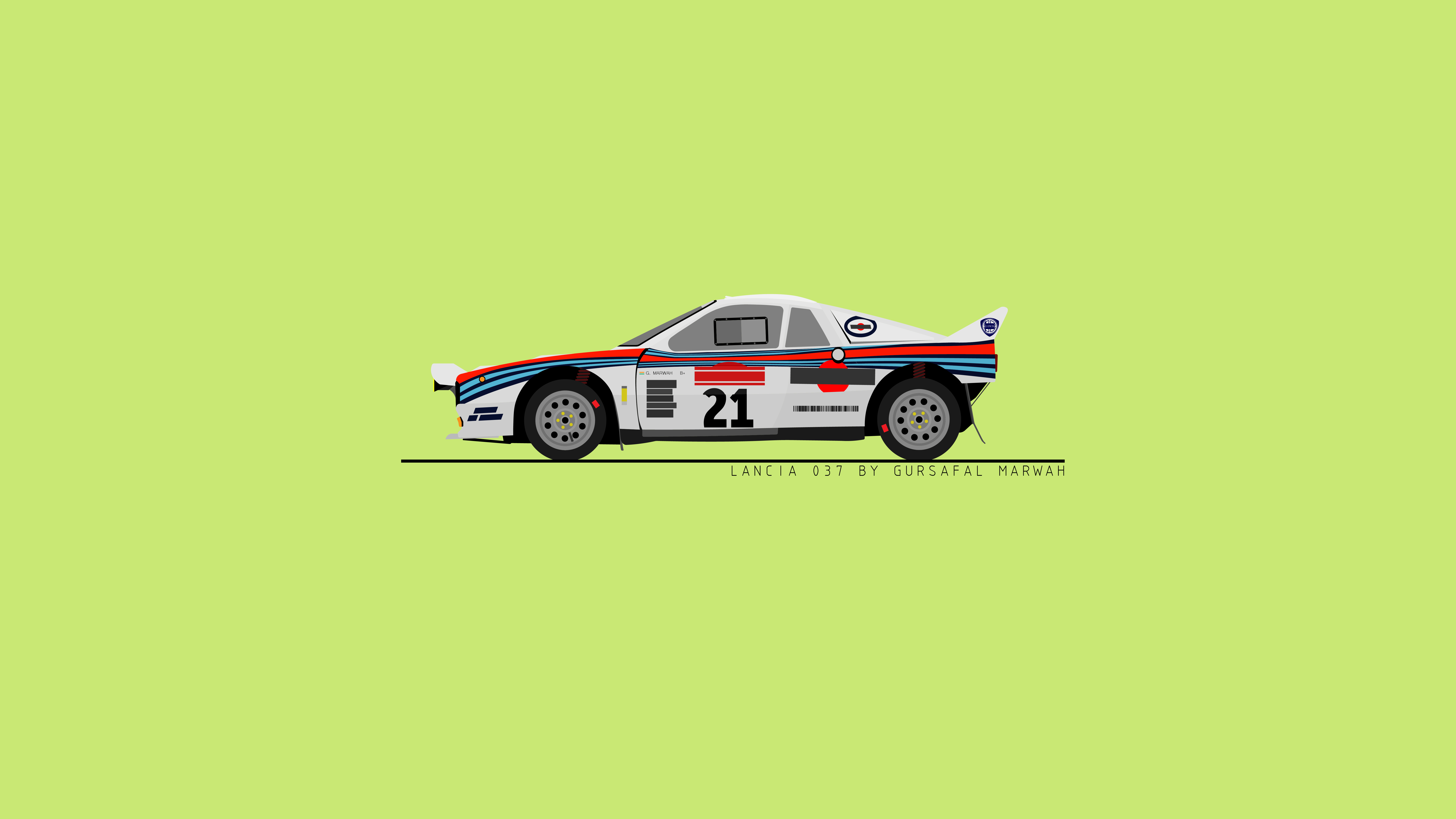 8000x4500 Lancia 037 (1920x1080): wallpaper
