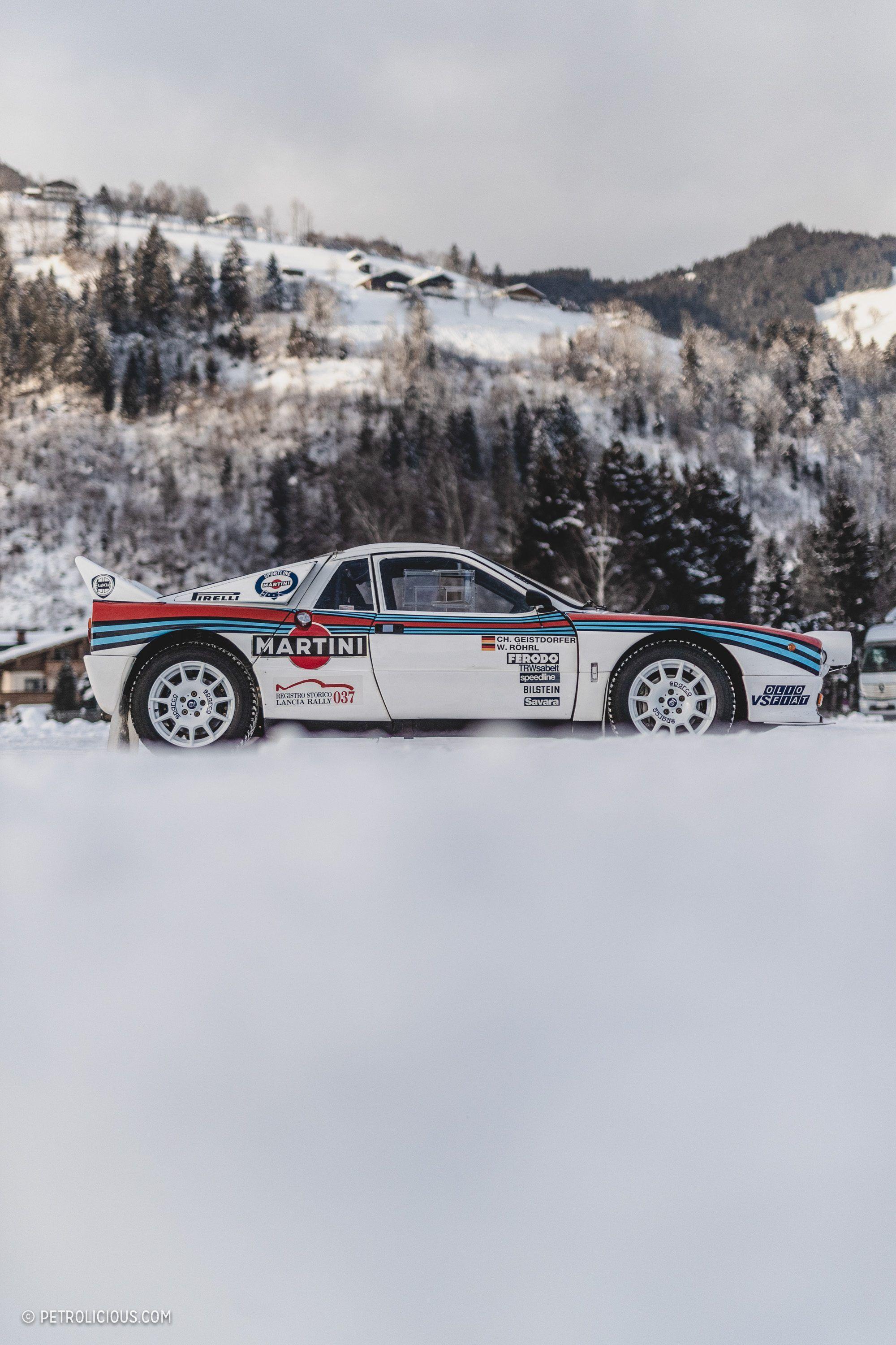 2000x3000 Martini On The Rocks: Coaxing A Historic Lancia 037 Rally Car Onto The Ice In Austria. Rally car, Rally, Grand prix motorcycles