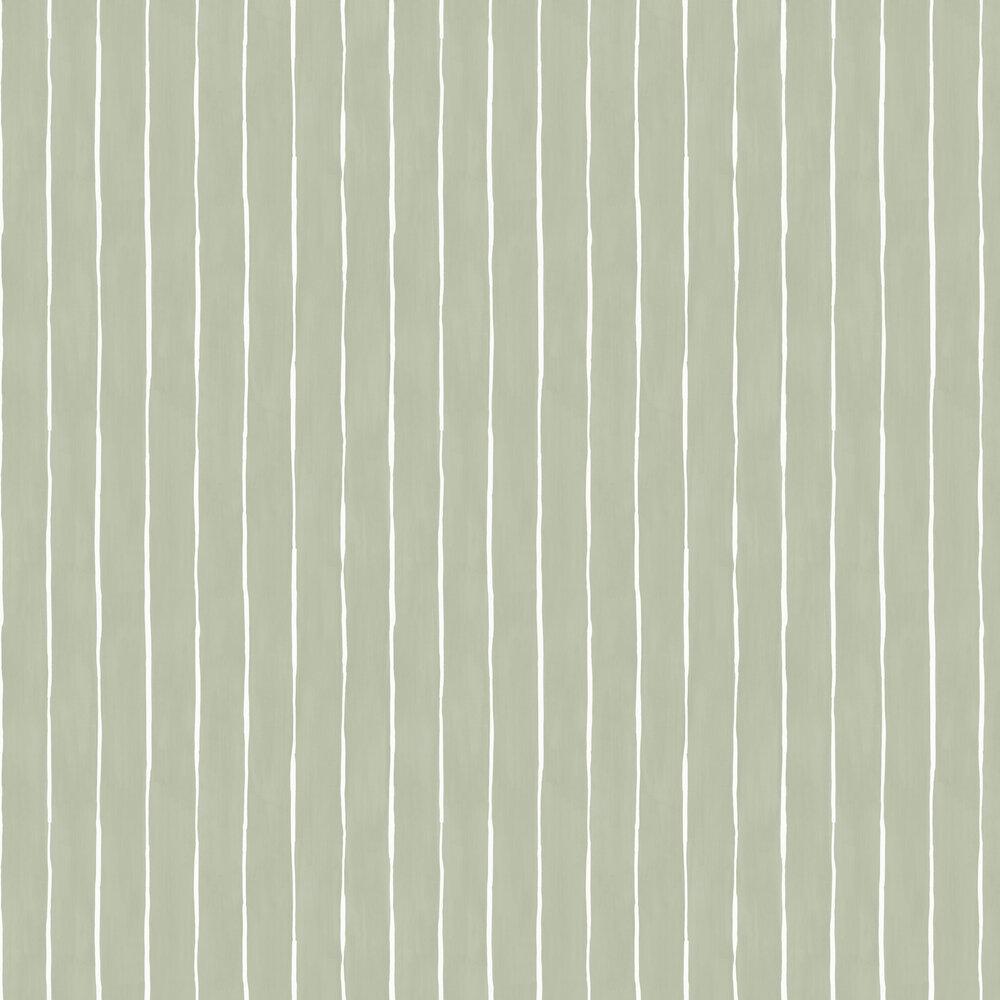 1000x1000 Marquee Stripe by Cole & Son Olive : Wallpaper Direct