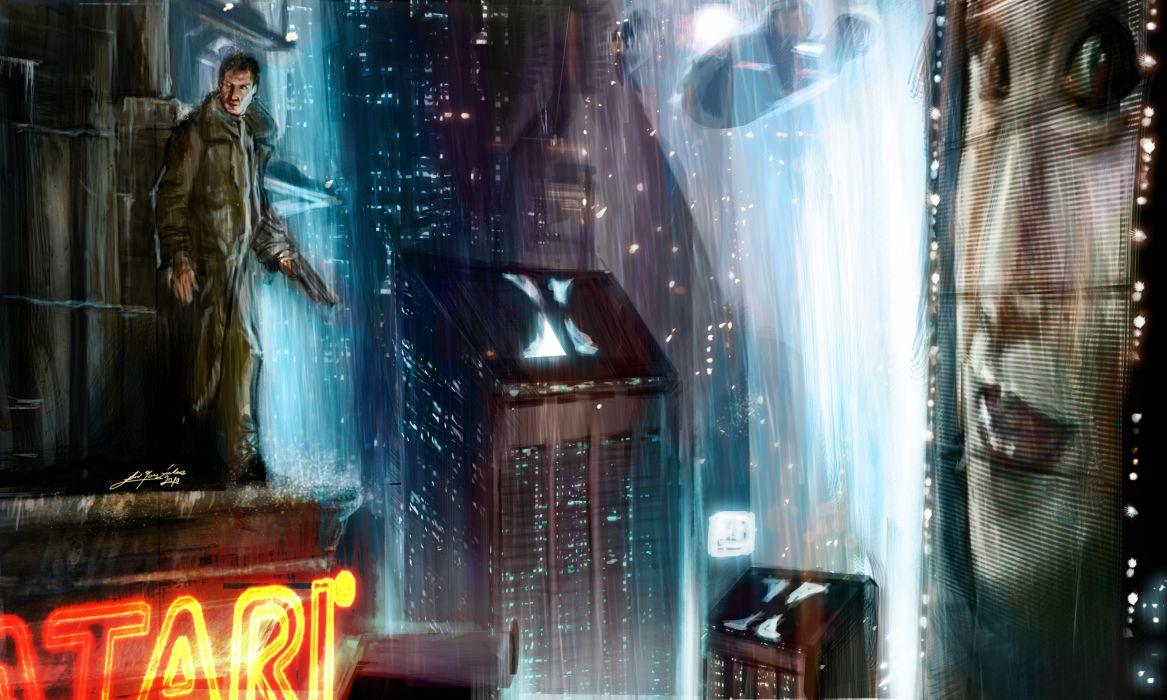 1167x700 BLADE RUNNER Drama Sci Fi Thriller Action City Jf Wallpaper