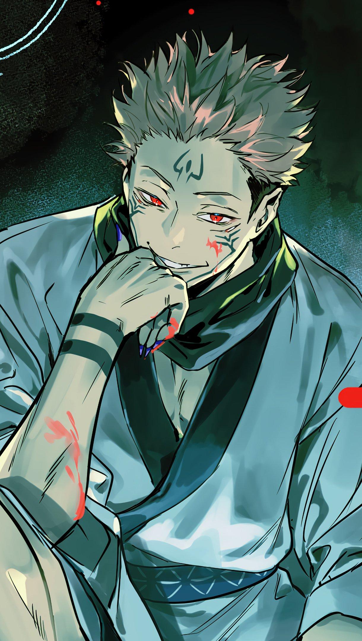 1220x2160 Sakuna from Jujutsu Kaisen Anime Wallpaper 4k Ultra HD