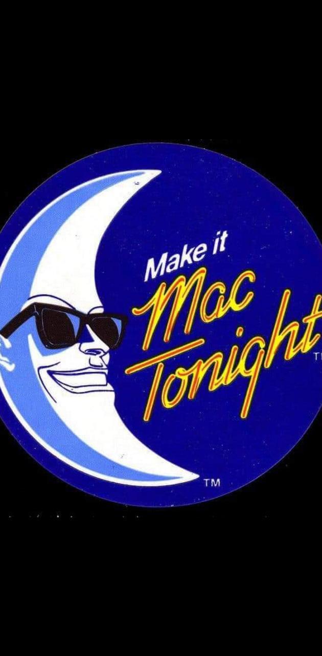 Mac tonight. Мак тунайт. Moonman. Big Mac Tonight. Mac Tonight logo.