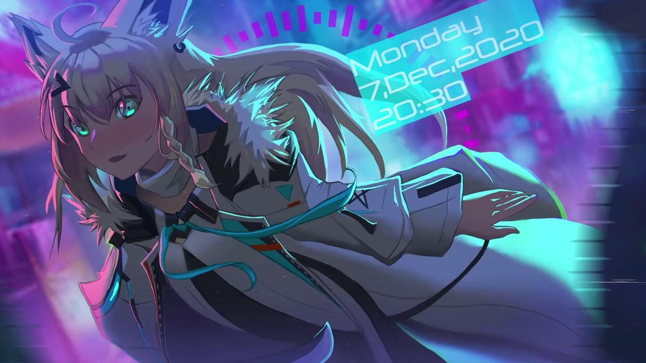1280x720 Shirakami Fubuki (4rth Costume) [Wallpaper Engine]