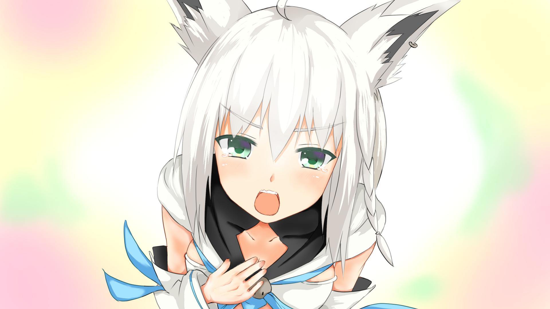 1920x1080 Shirakami Fubuki Fubuki Channel Anime Image Board