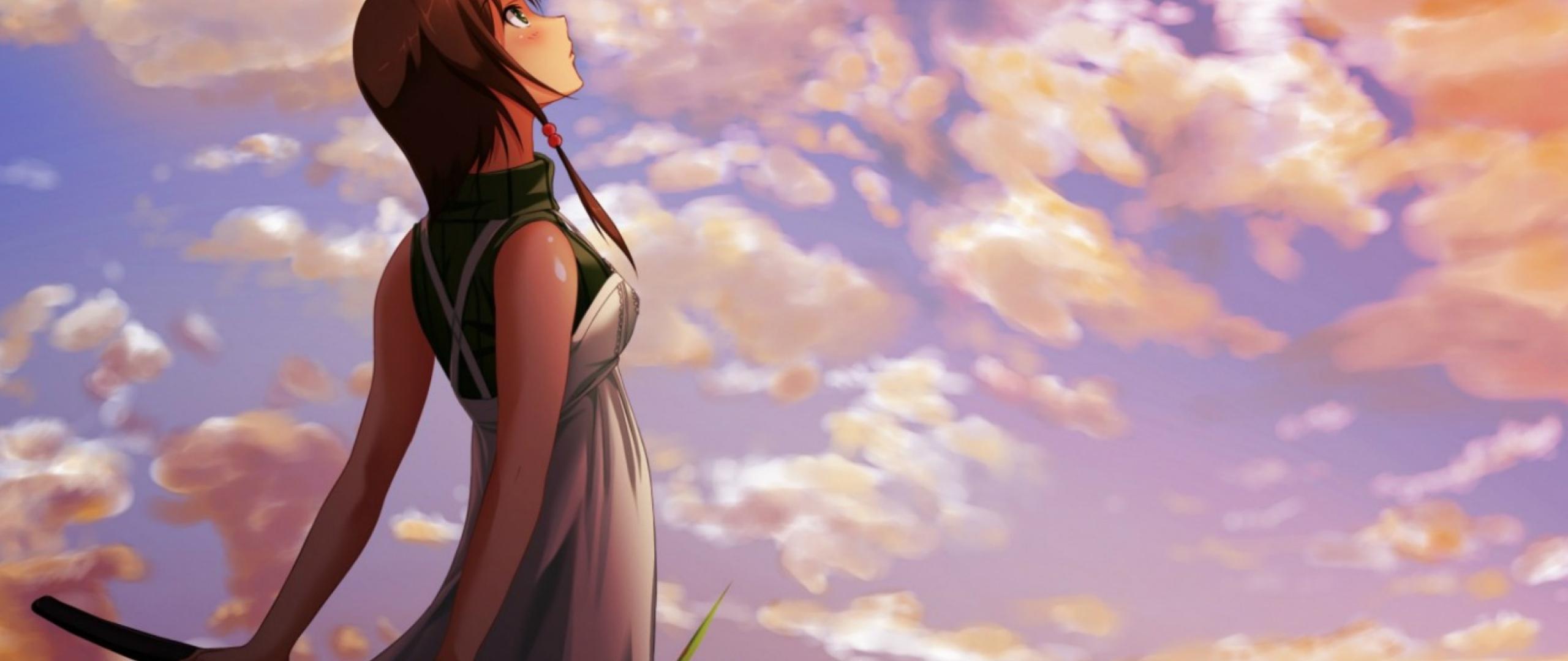 2560x1080 girl, anime, katana 2560x1080 Resolution Wallpaper, HD Anime 4K Wallpaper, Image, Photo and Background