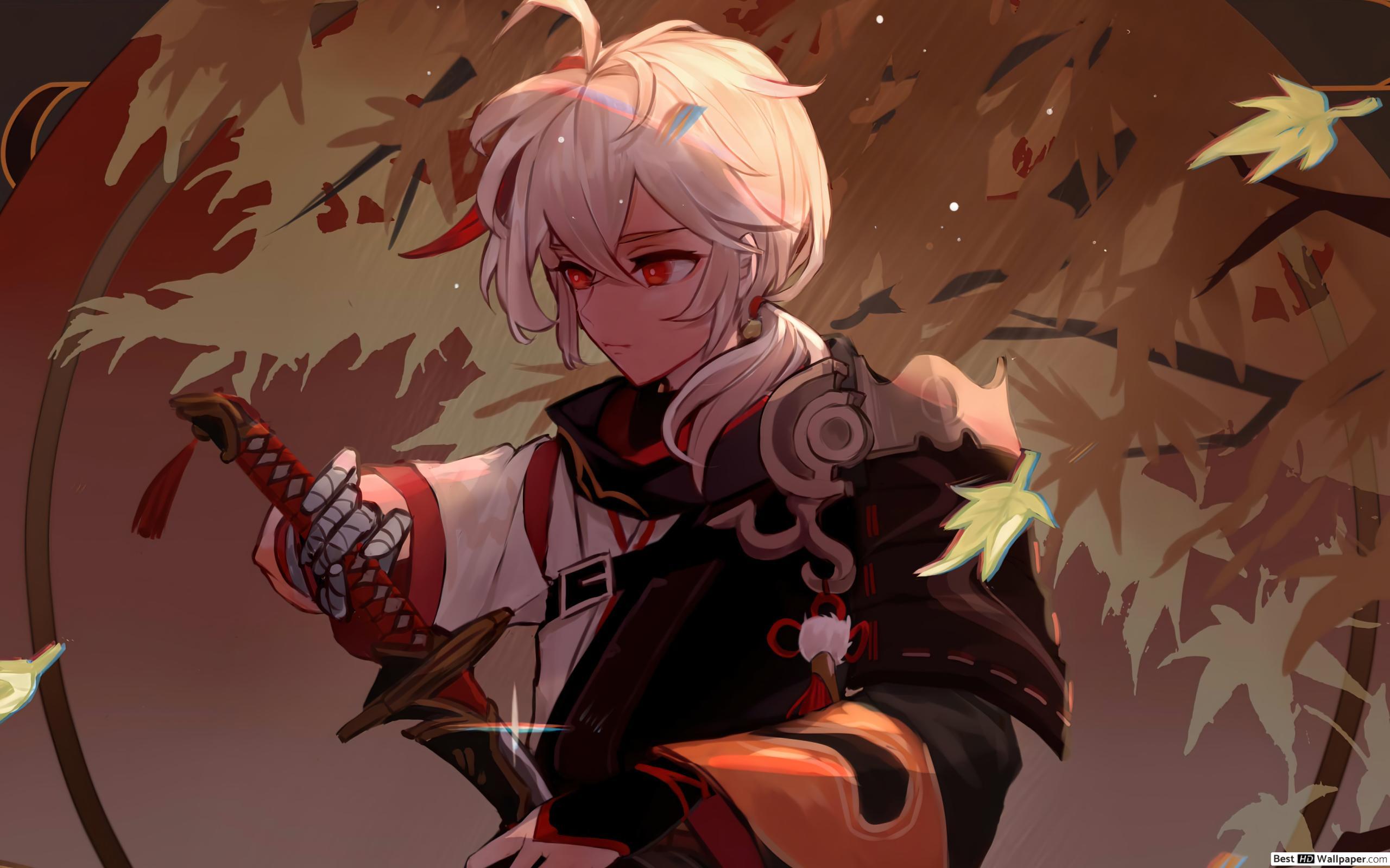 2560x1600 Katana 'Kazuha' Impact [Anime Video Game] HD wallpaper download