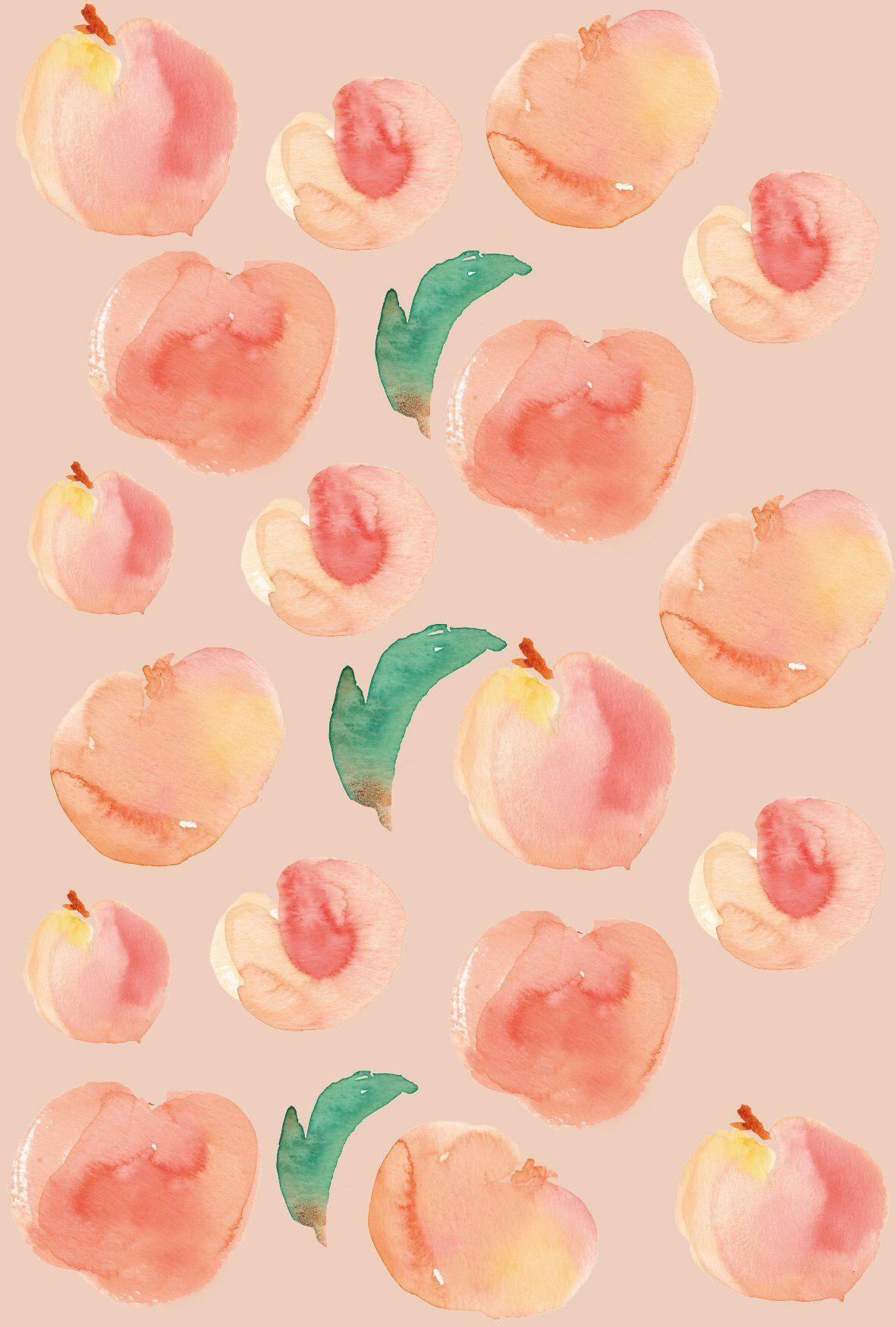 1181x1748 Peach aesthetic wallpaper pc • Wallpaper For You HD Wallpaper For Desktop & Mobile