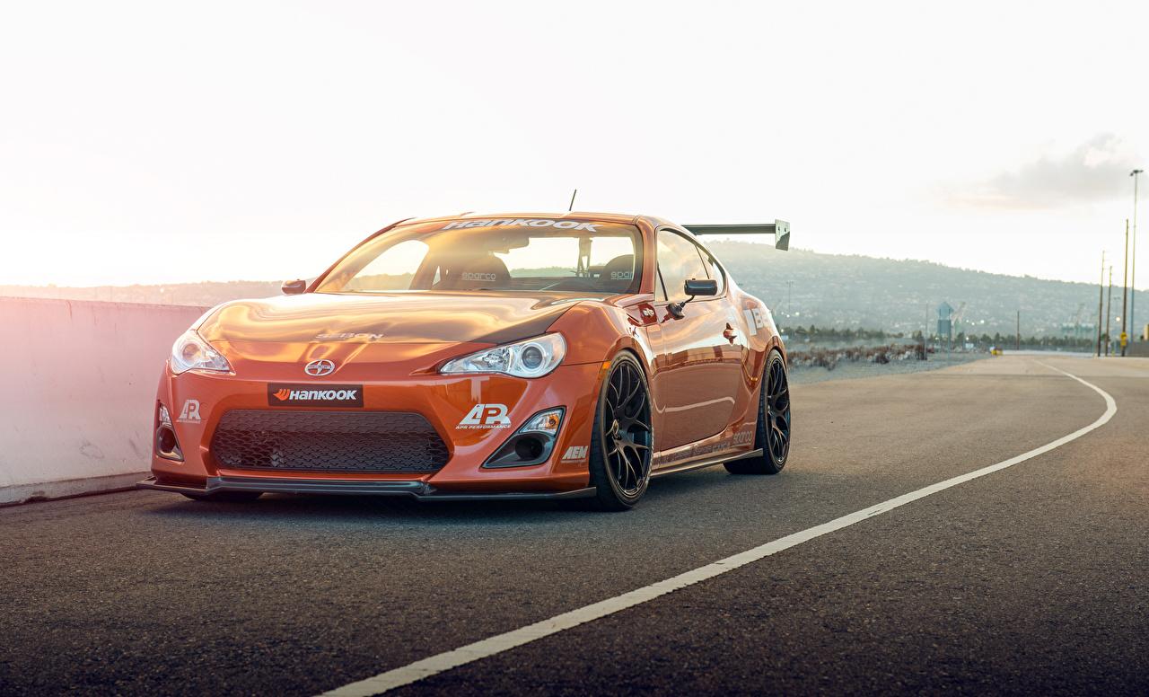 1280x776 Wallpaper Toyota Scion Fr S Orange Automobile