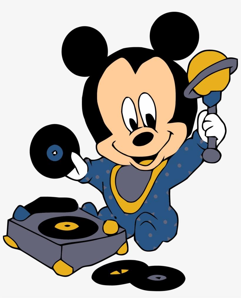 820x1014 Baby Mickey Dj Music Mouse Wallpaper Clipart Png Mickey Baby Png Transparent PNG Download