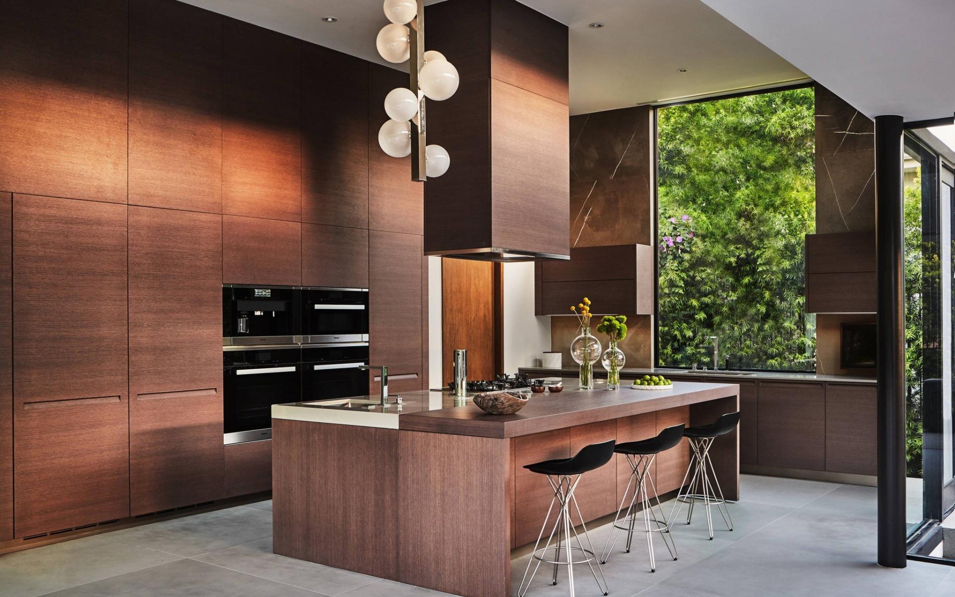 1920x1200 modern kitchen wallpaper, countertop, room, furniture, interior design, property, cabinetry, kitchen, ceiling, building, dining room