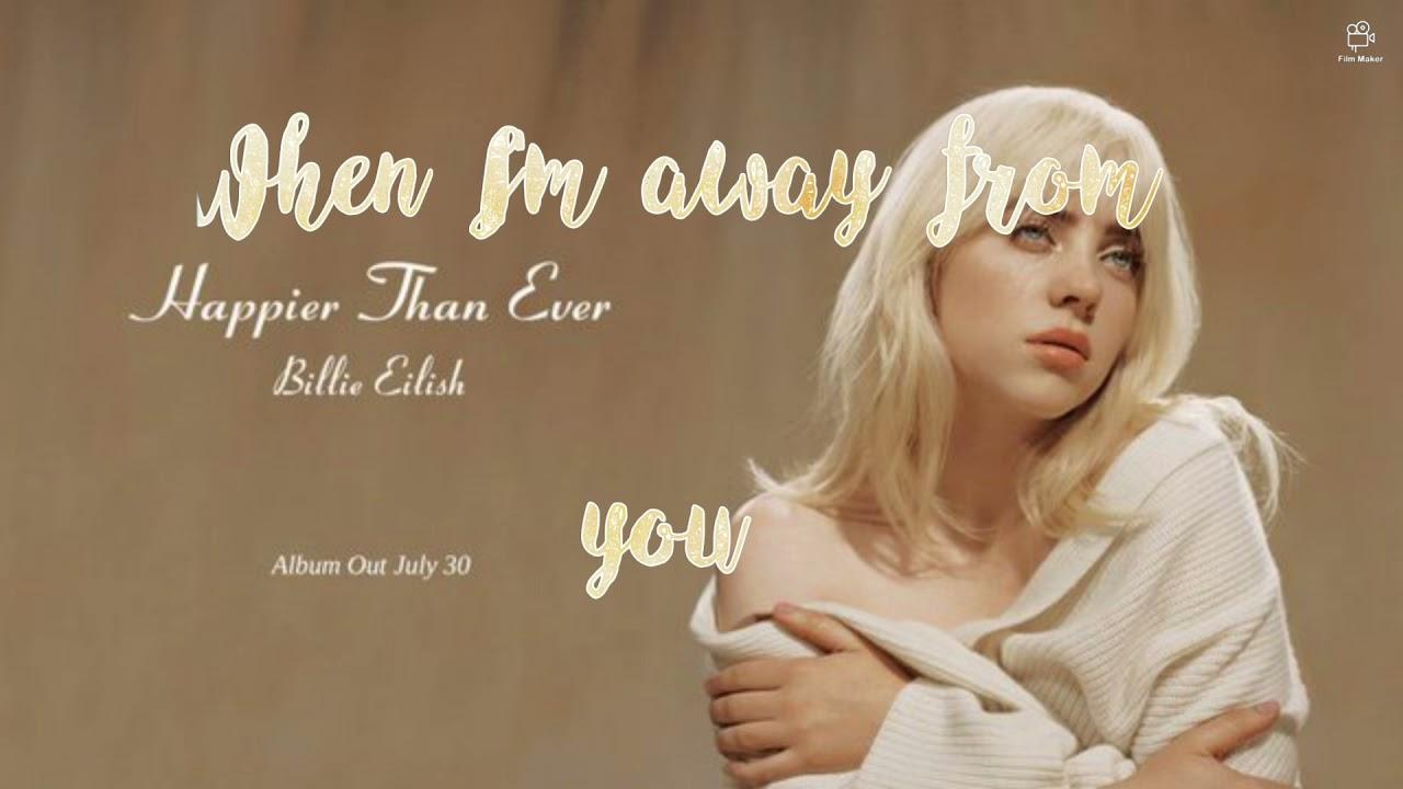 1280x720 Billie Eilish than ever Karaoke