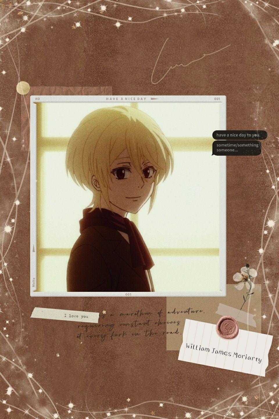 960x1440 William James moriarty edit. Animasi, Gambar anime, Karakter animasi