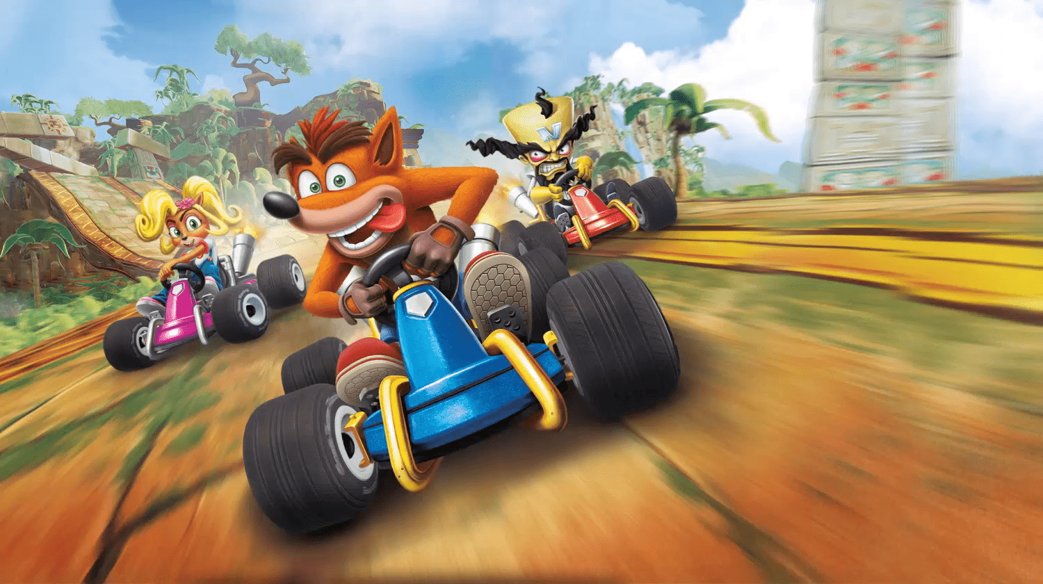 Крэш бандикут гонки. Crash Team Racing Nitro. Crash Bandicoot Team Racing. Crash Bandicoot гонки.