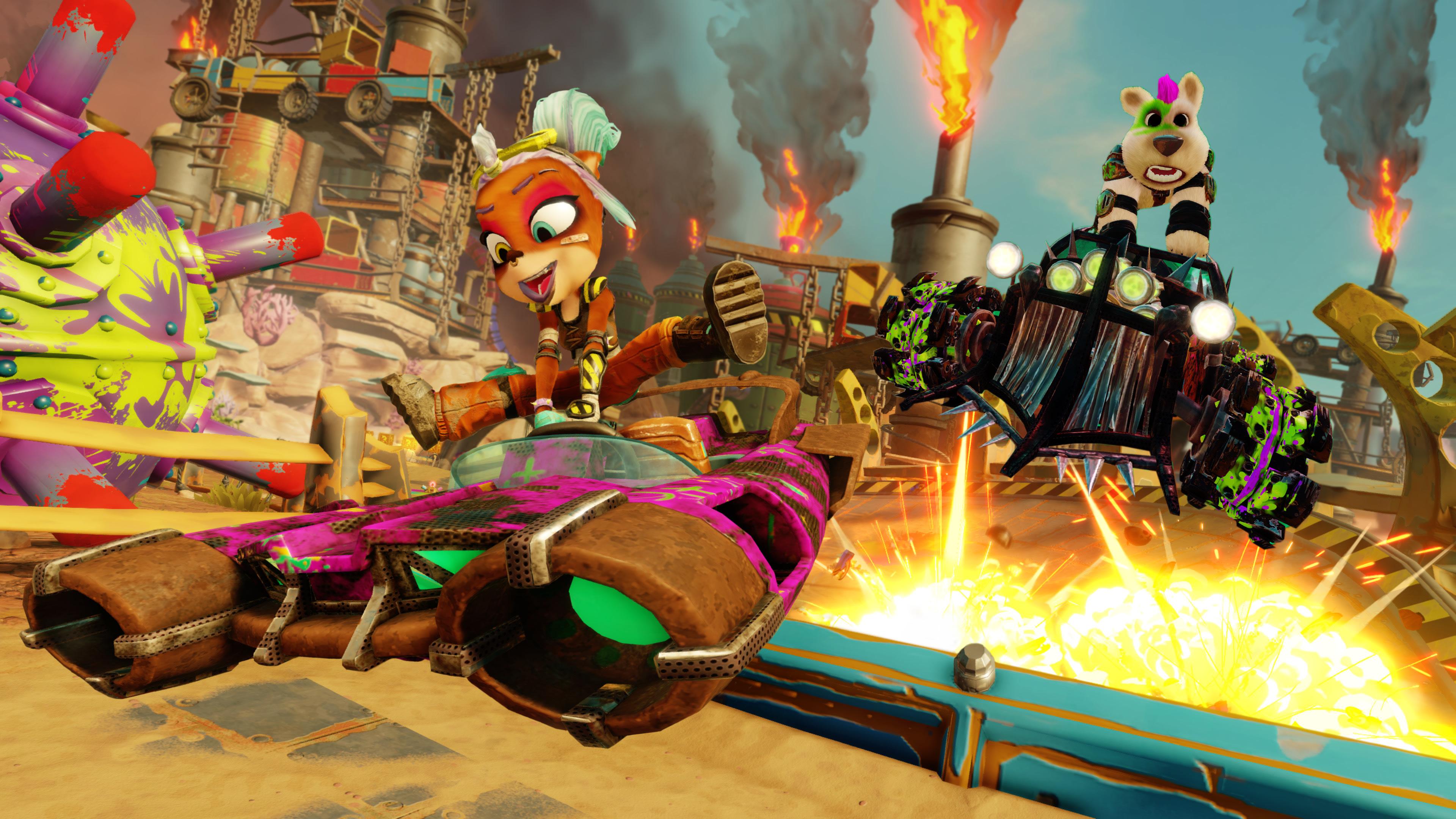 3840x2160 Crash Team Racing Nitro Fueled Wallpaper:3840x2160