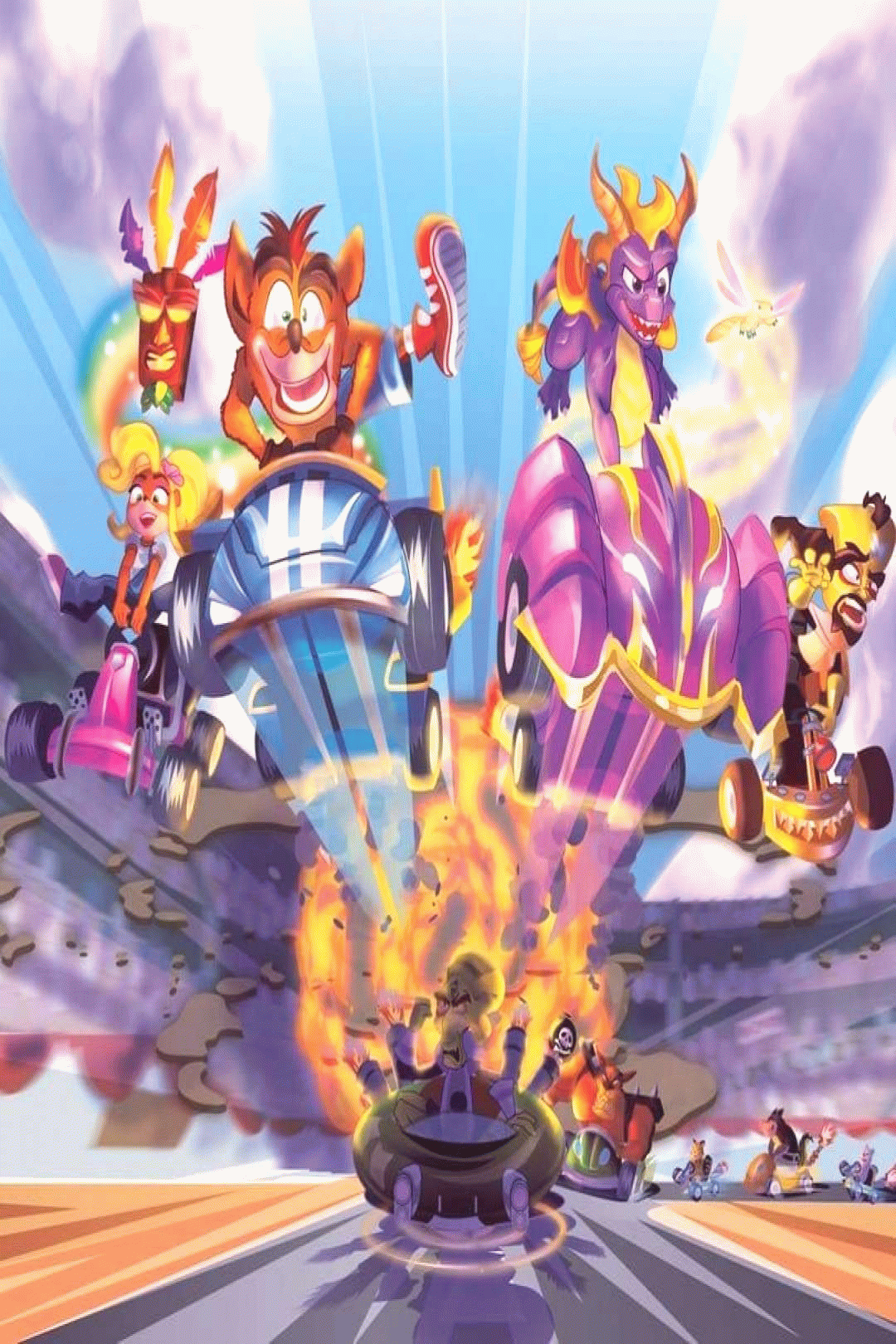 1080x1620 Concept cars crash team racing sim racing carros de carreras racing karting racing race car d. Crash team racing, Crash bandicoot characters, Crash bandicoot