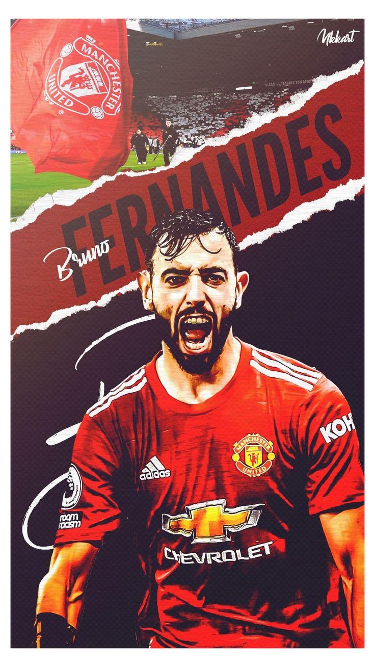 736x1308 Manchester United 2021 Lockscreen Wallpaper by MKKART #bruno #fernandes #sporting #w. Manchester united art, Manchester united wallpaper, Manchester united poster