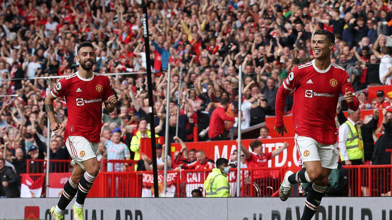 1280x720 Watch: Cristiano Ronaldo Scores Twice On Return As Manchester United Win 4 1