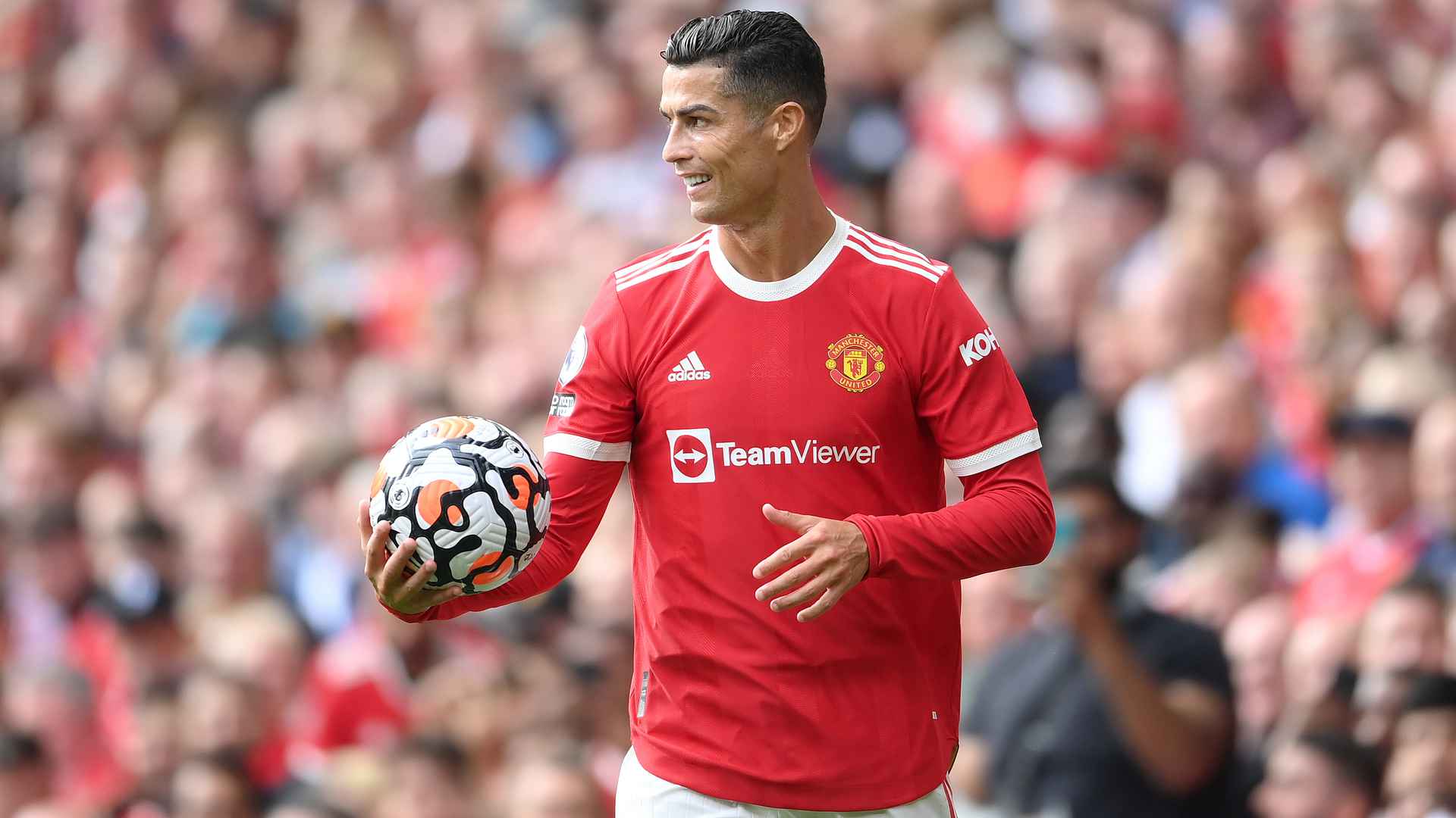 1920x1080 Cristiano Ronaldo watch on his Man United second debut v Newcastle