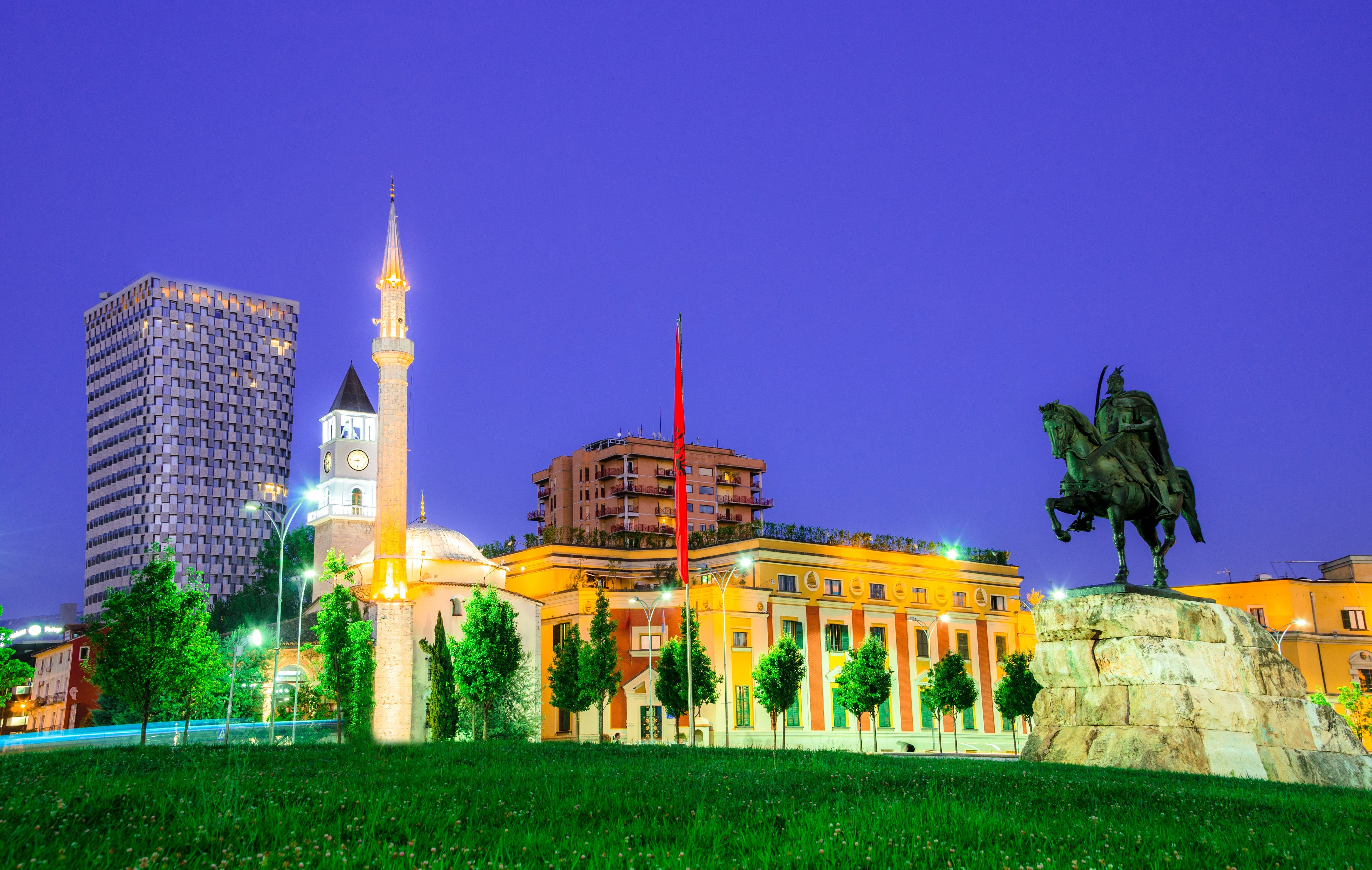 4678x2967 History and hedonism in Tirana